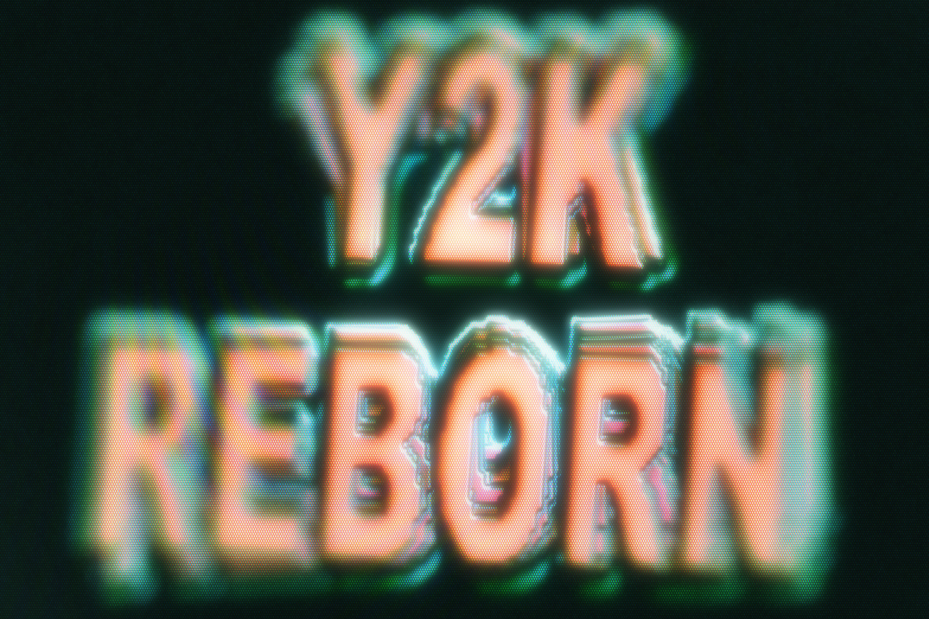 Y2K REBORN: old camera screens and glitches actions — Изображение №1 — Иллюстрация, Графика на Dprofile