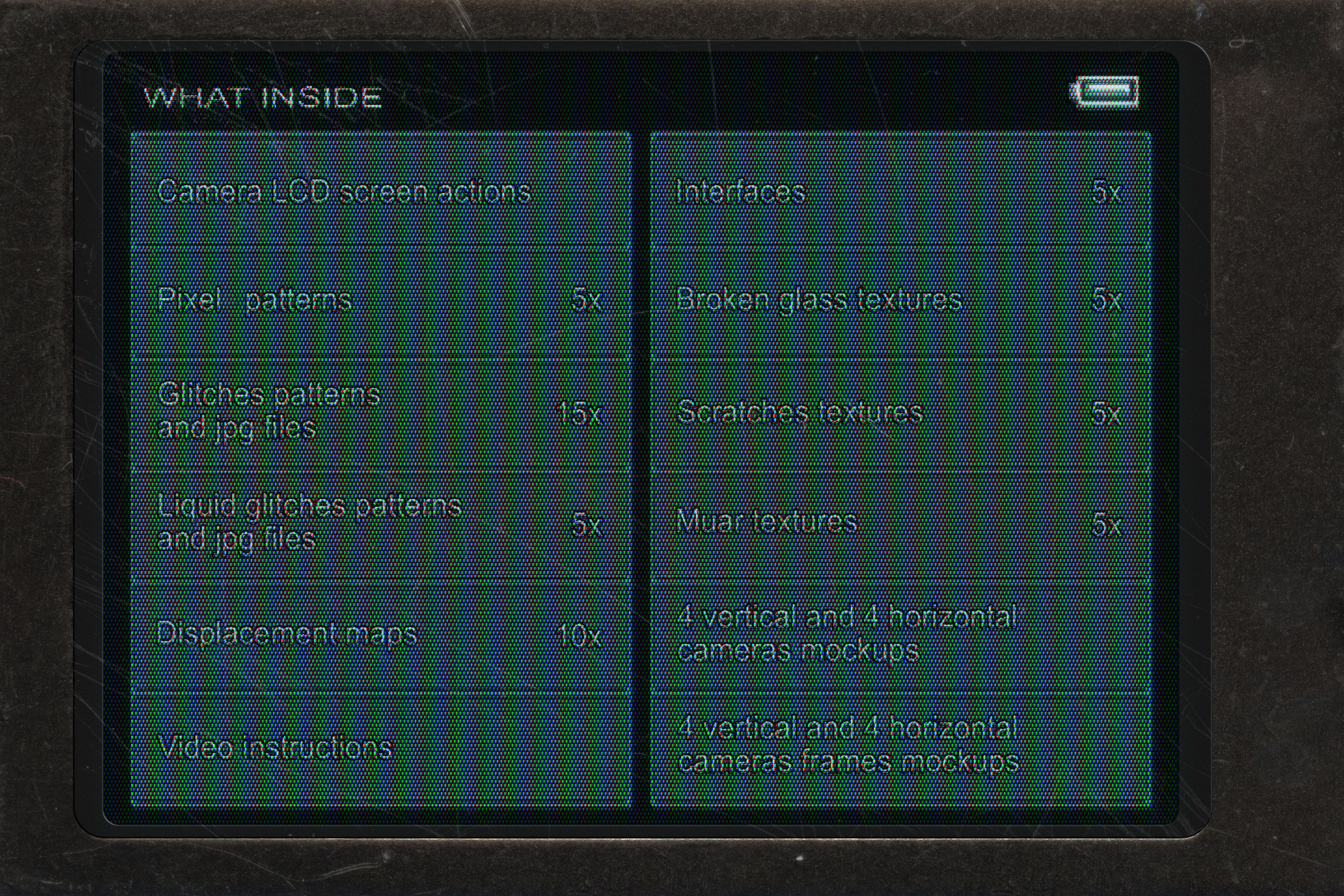 Y2K REBORN: old camera screens and glitches actions — Изображение №28 — Иллюстрация, Графика на Dprofile