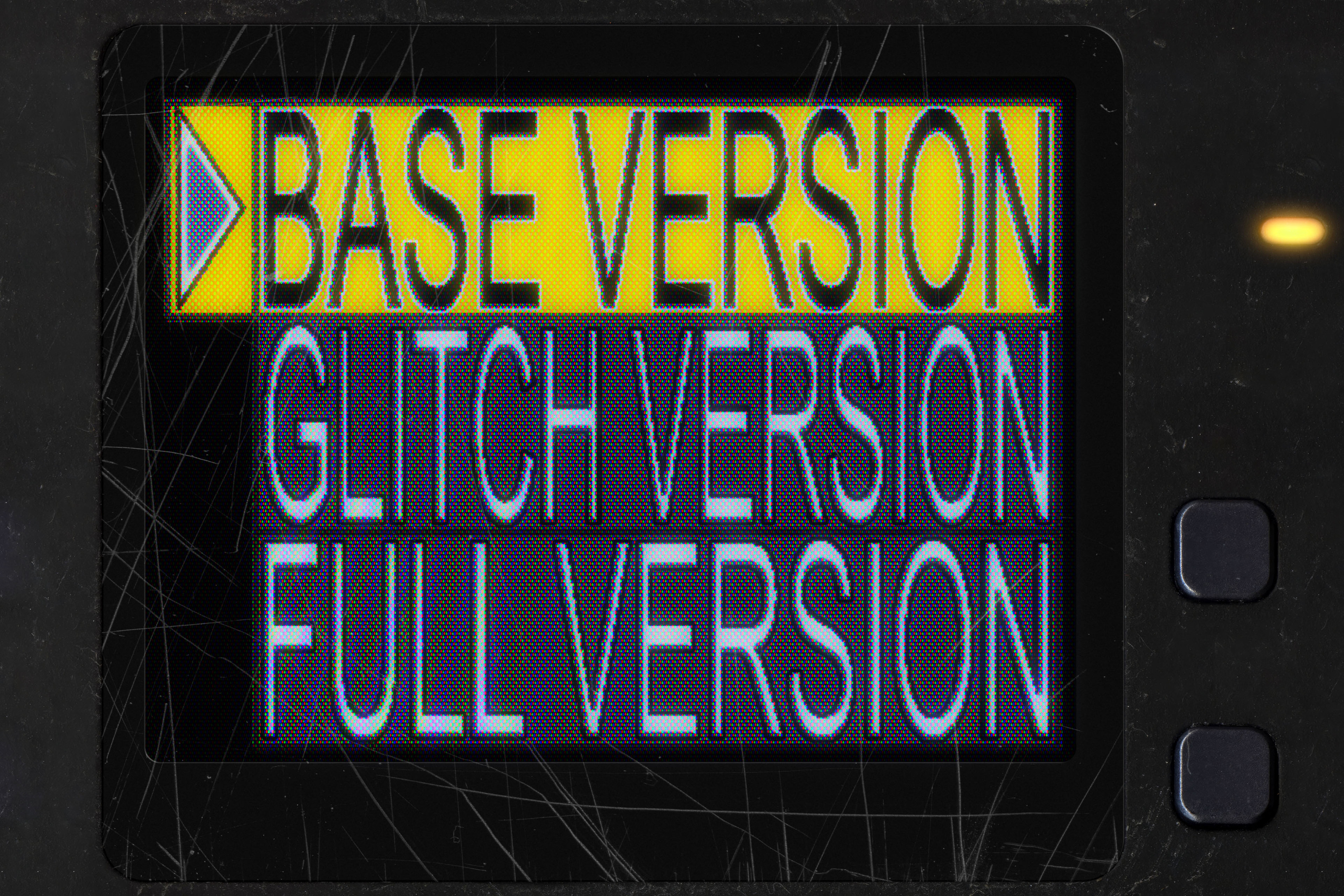 Y2K REBORN: old camera screens and glitches actions — Изображение №5 — Иллюстрация, Графика на Dprofile
