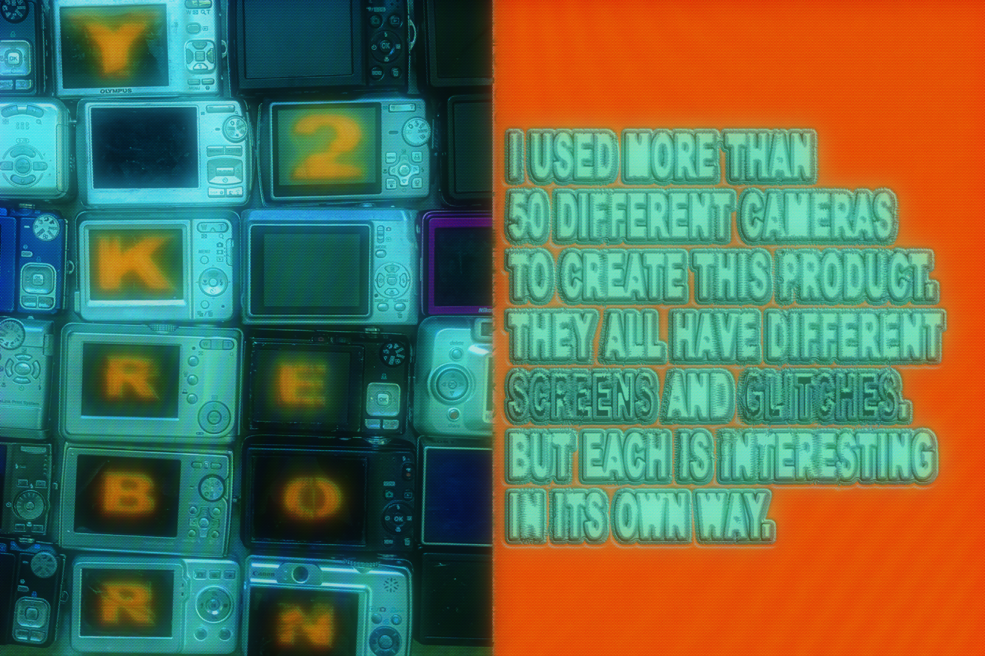 Y2K REBORN: old camera screens and glitches actions — Изображение №2 — Иллюстрация, Графика на Dprofile