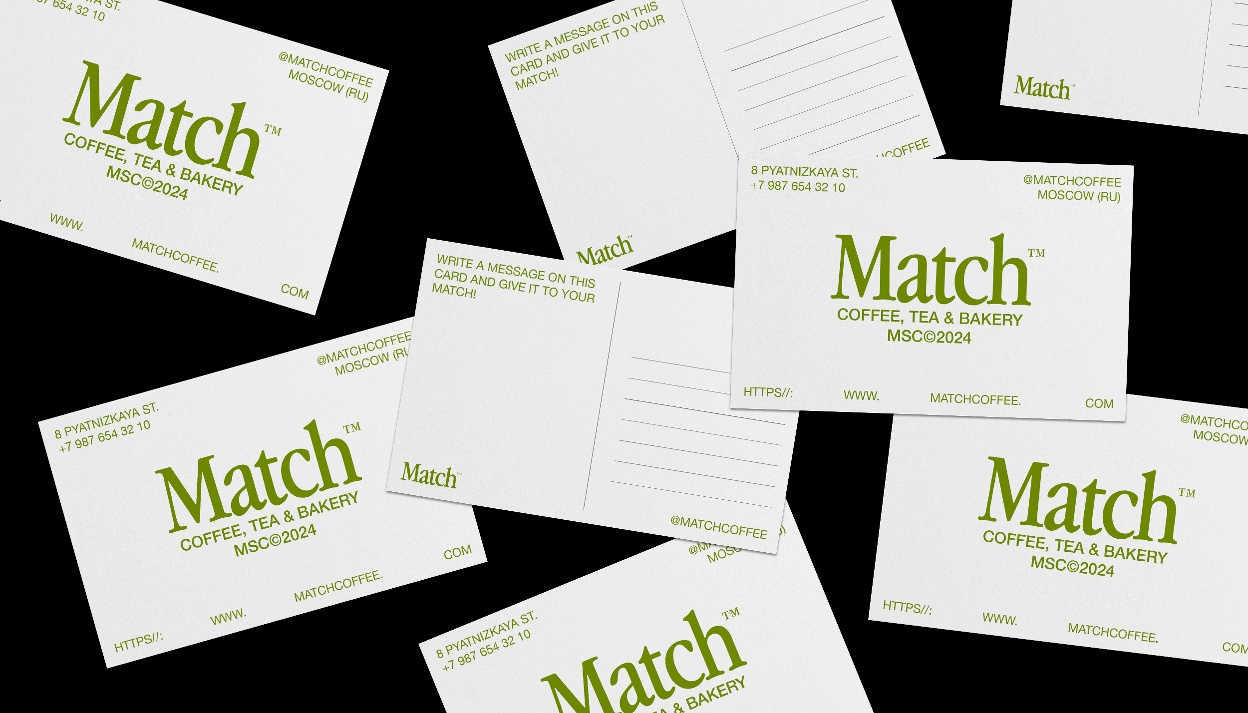 Match Coffee — Изображение №4 — Брендинг, Графика на Dprofile