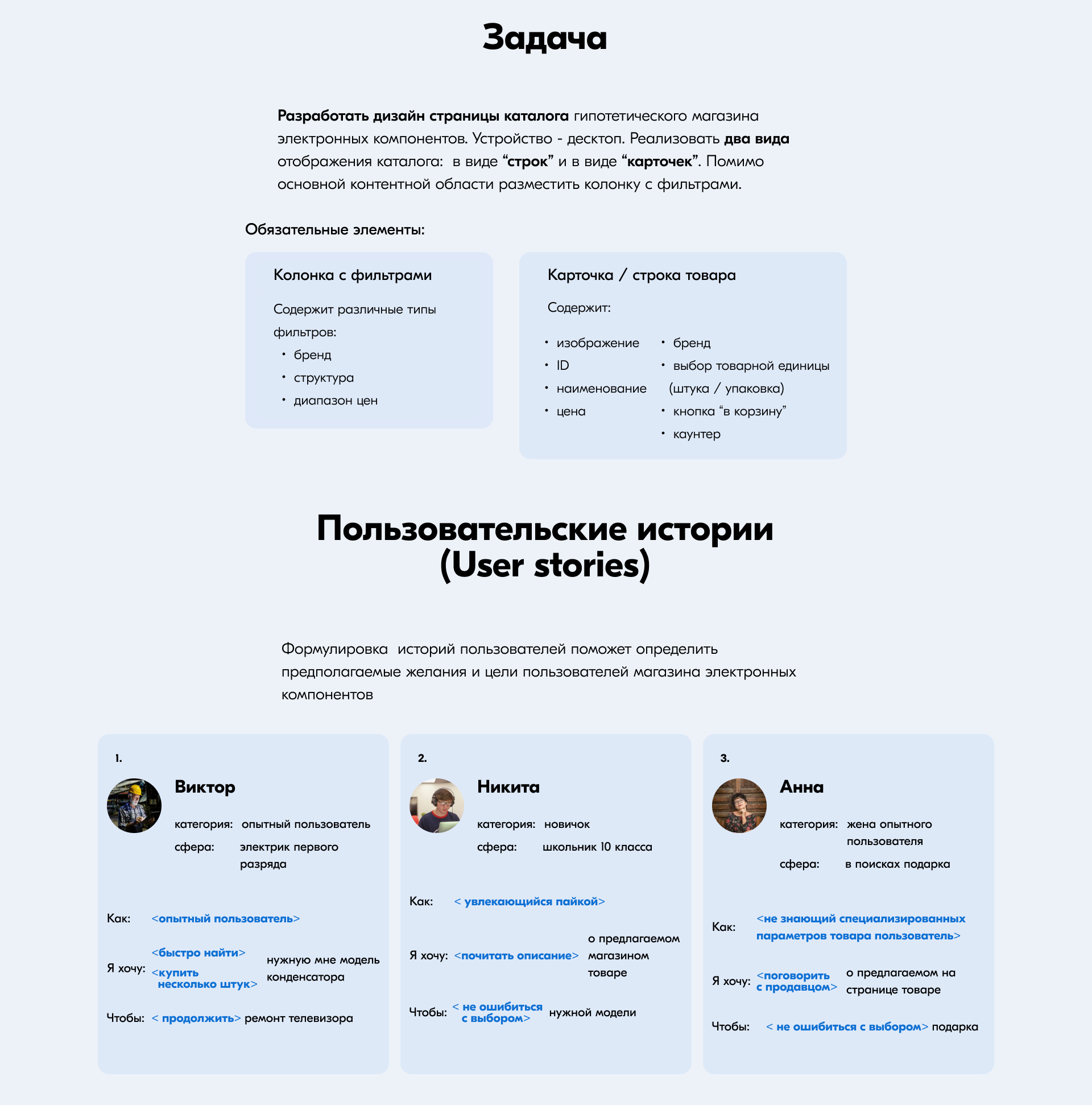 Каталог магазина электронных компонентов — Изображение №2 — Интерфейсы на Dprofile