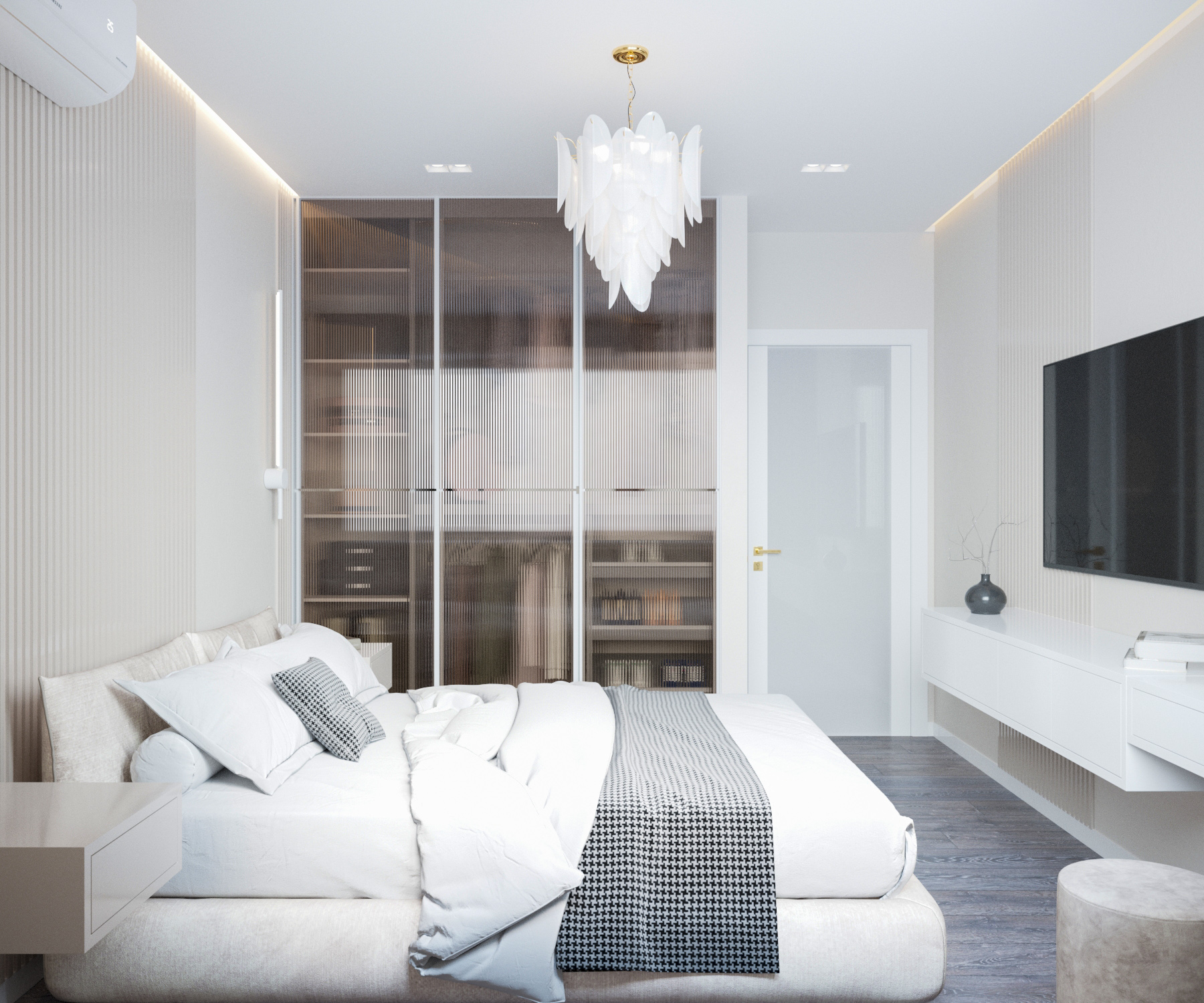 Интерьер трёхкомнатной квартиры — Изображение №3 — 3D на Dprofile