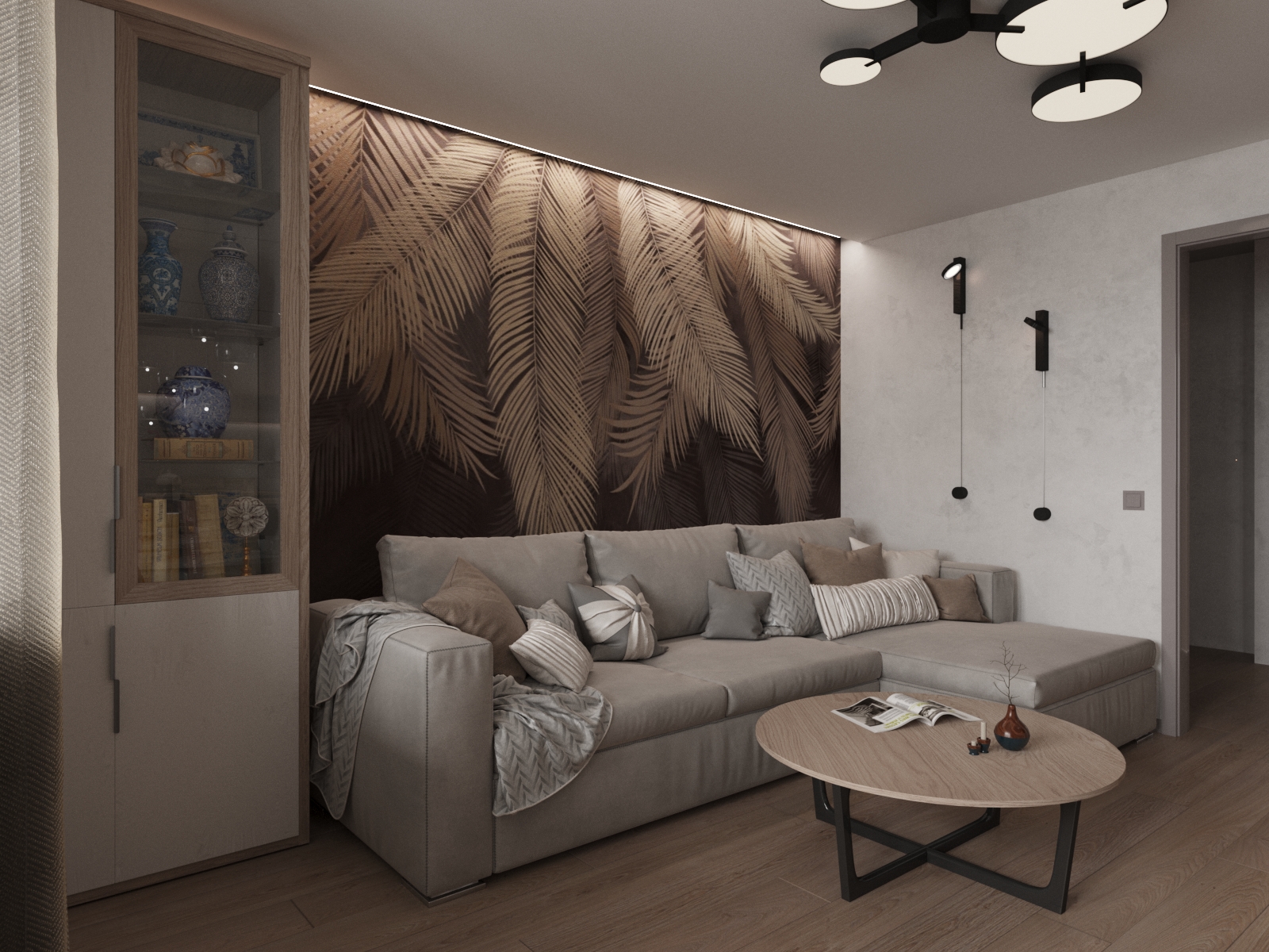 Интерьер кухни-гостиной — Изображение №1 — 3D на Dprofile