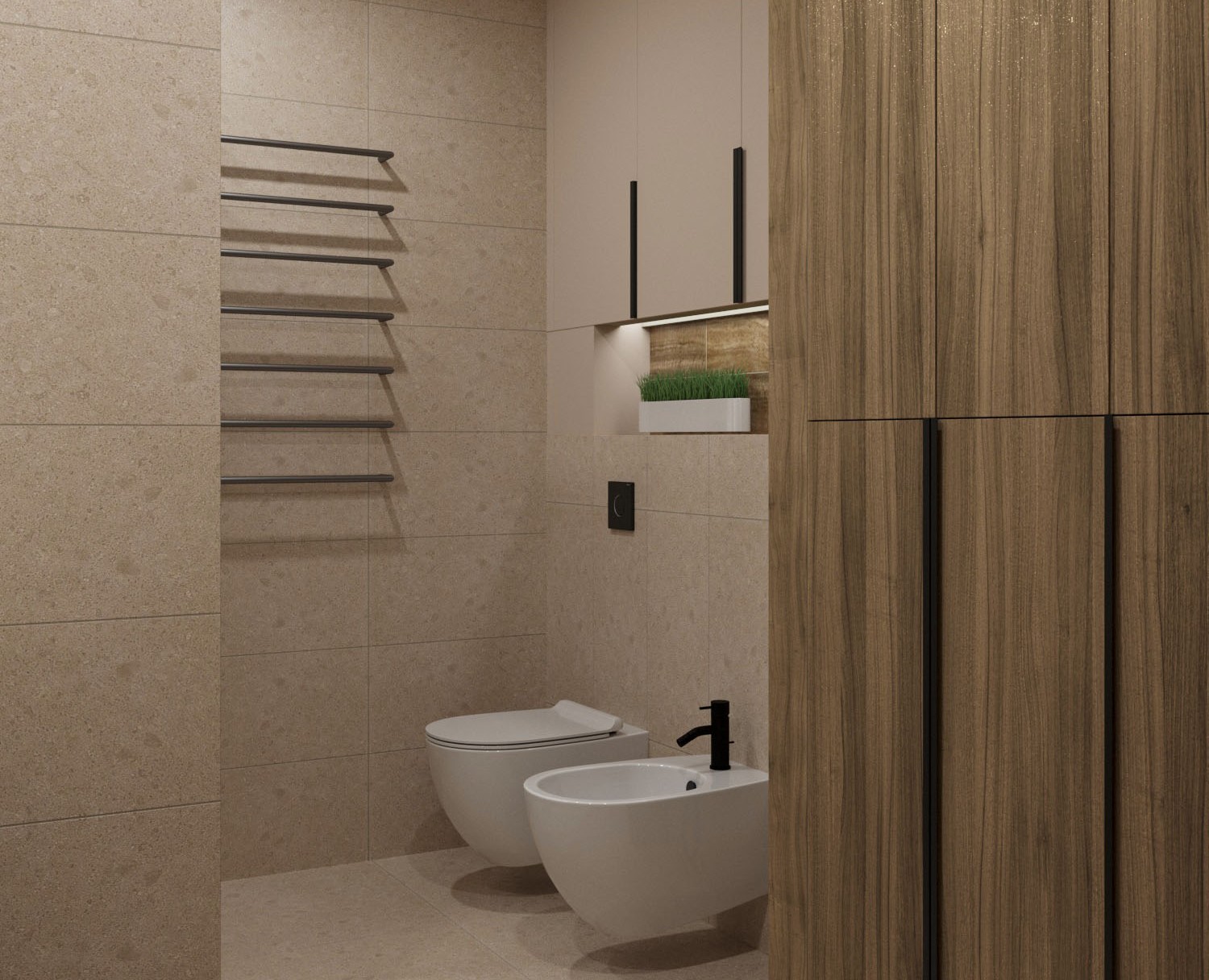 Интерьер сан. узла — 3D на Dprofile