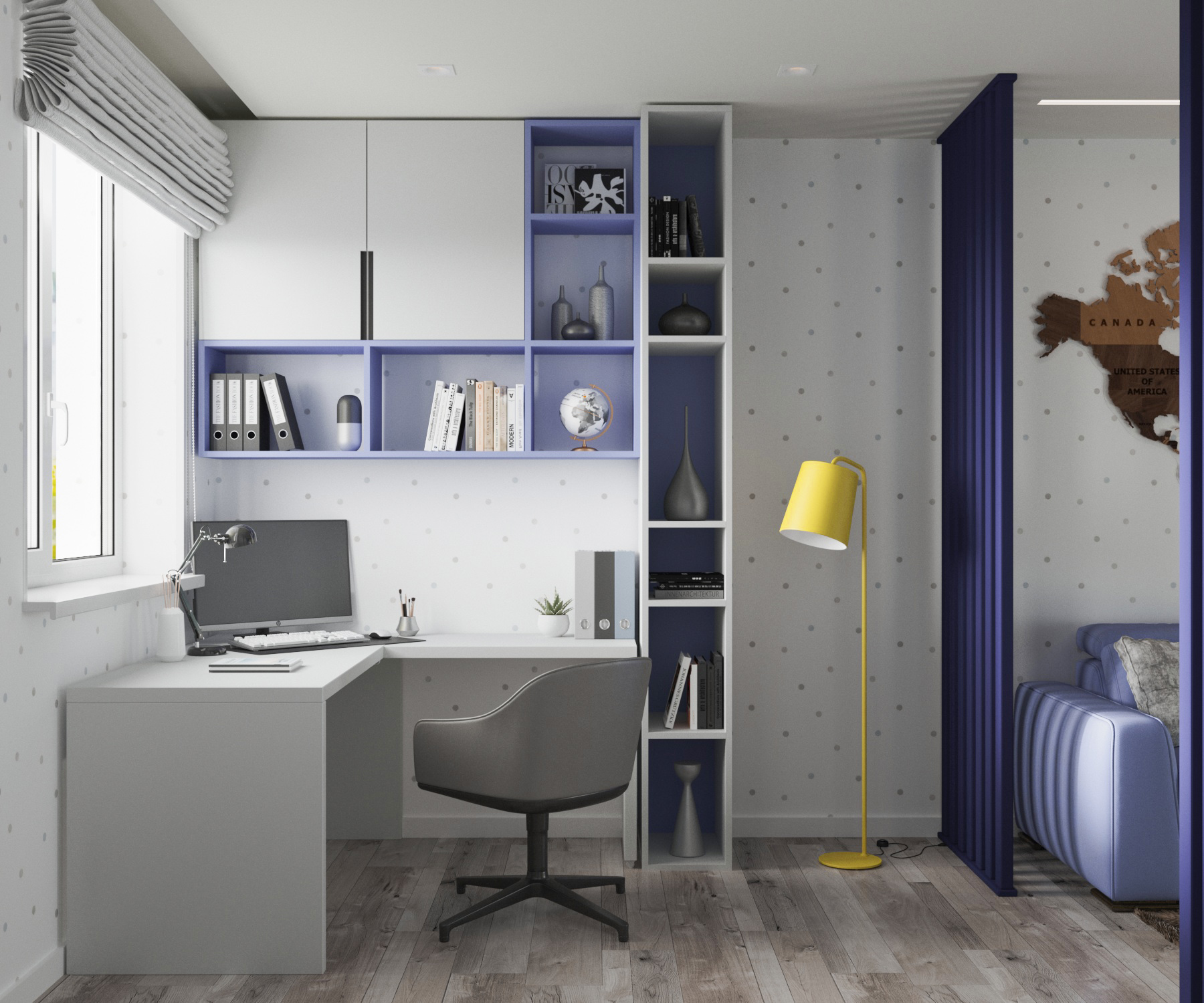 Интерьер тропической детской — Изображение №3 — 3D на Dprofile