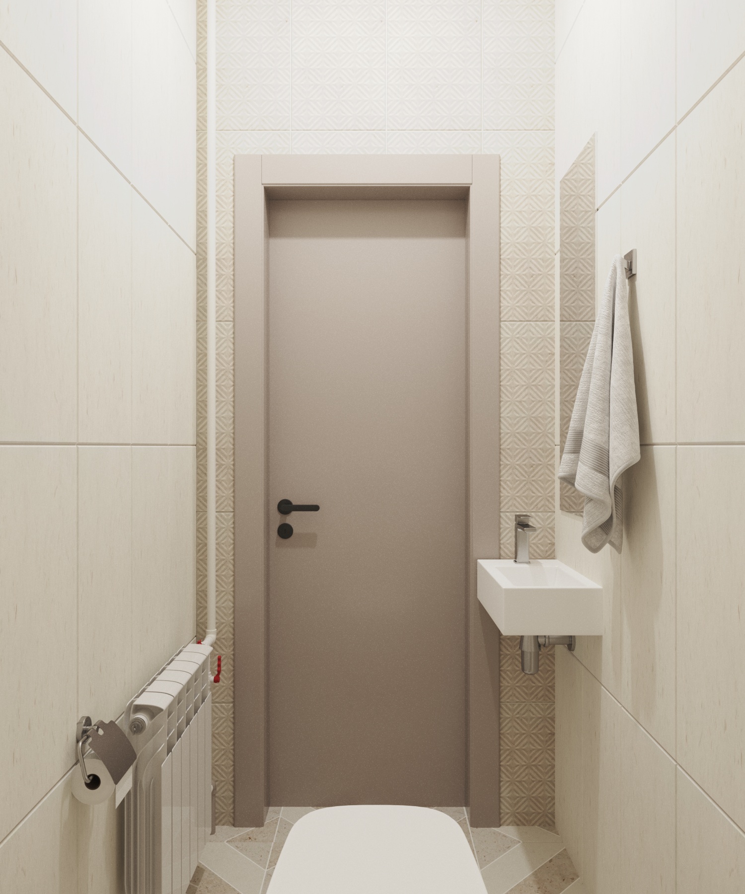 Интерьер квартиры в песочных оттенках — Изображение №14 — 3D на Dprofile