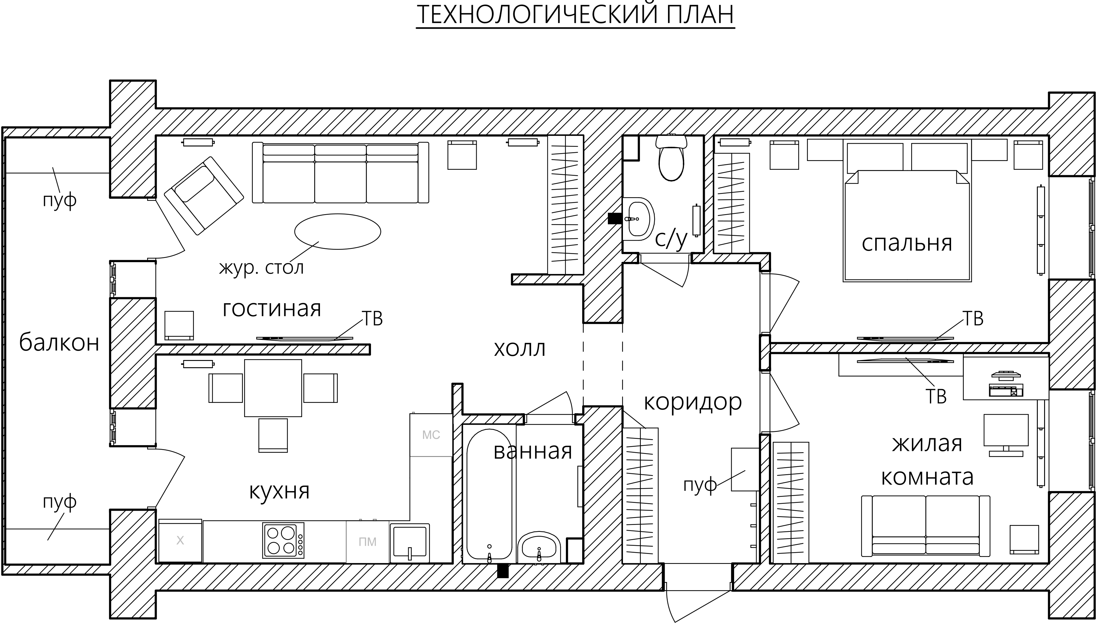 Интерьер квартиры в песочных оттенках — Изображение №9 — 3D на Dprofile