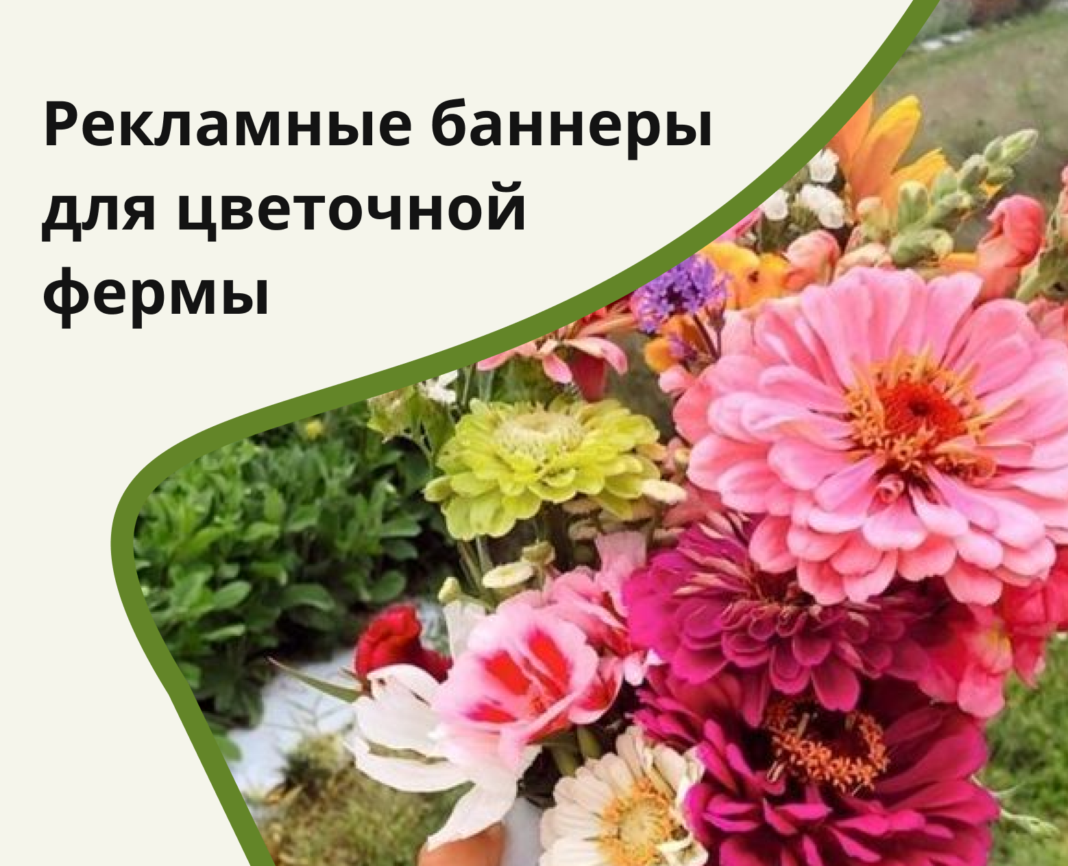 Рекламные баннеры для El Flower Farm на Dprofile