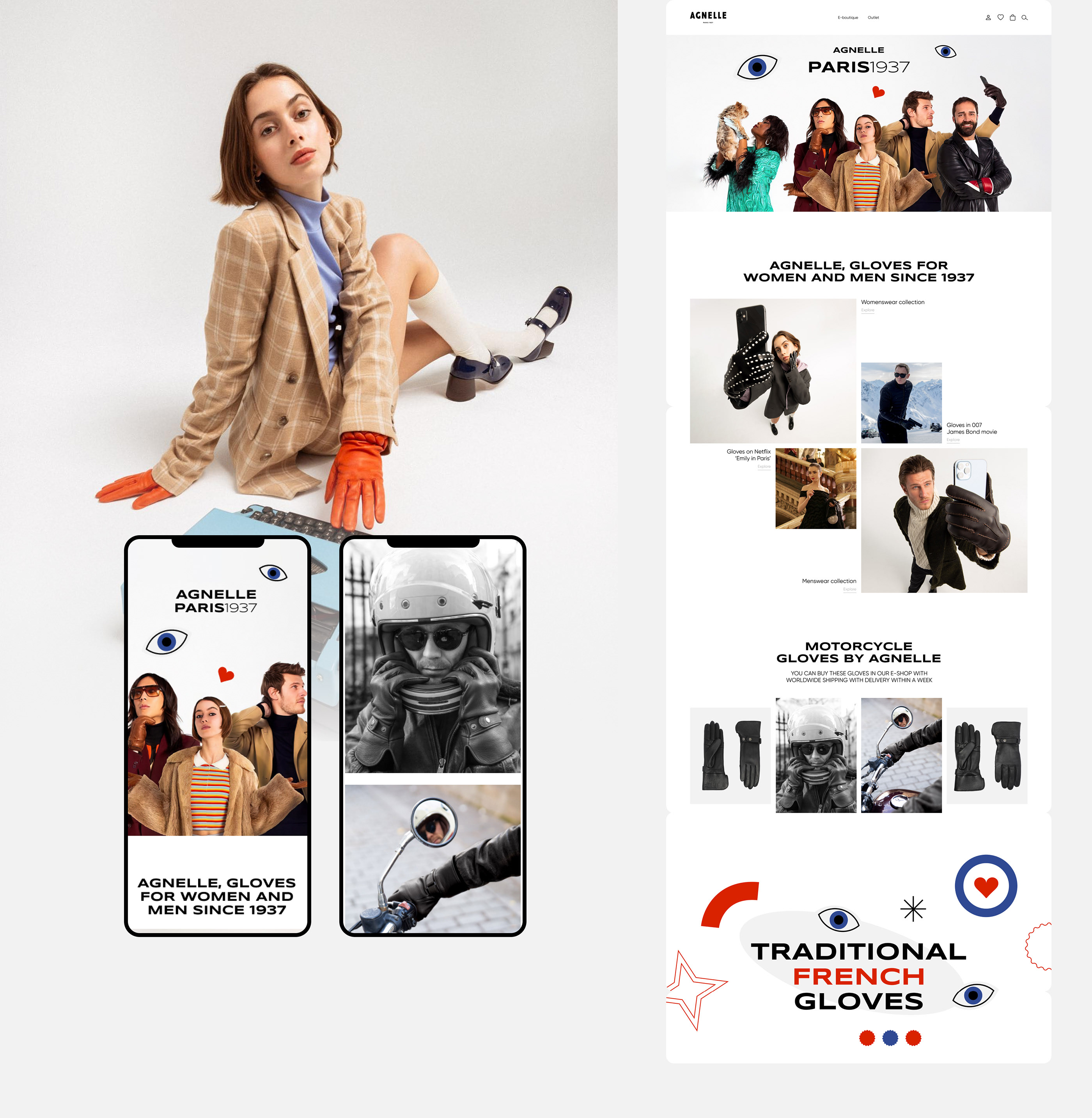 AGNELLE | E-commerce — Изображение №3 — Интерфейсы, Брендинг, Графика на Dprofile