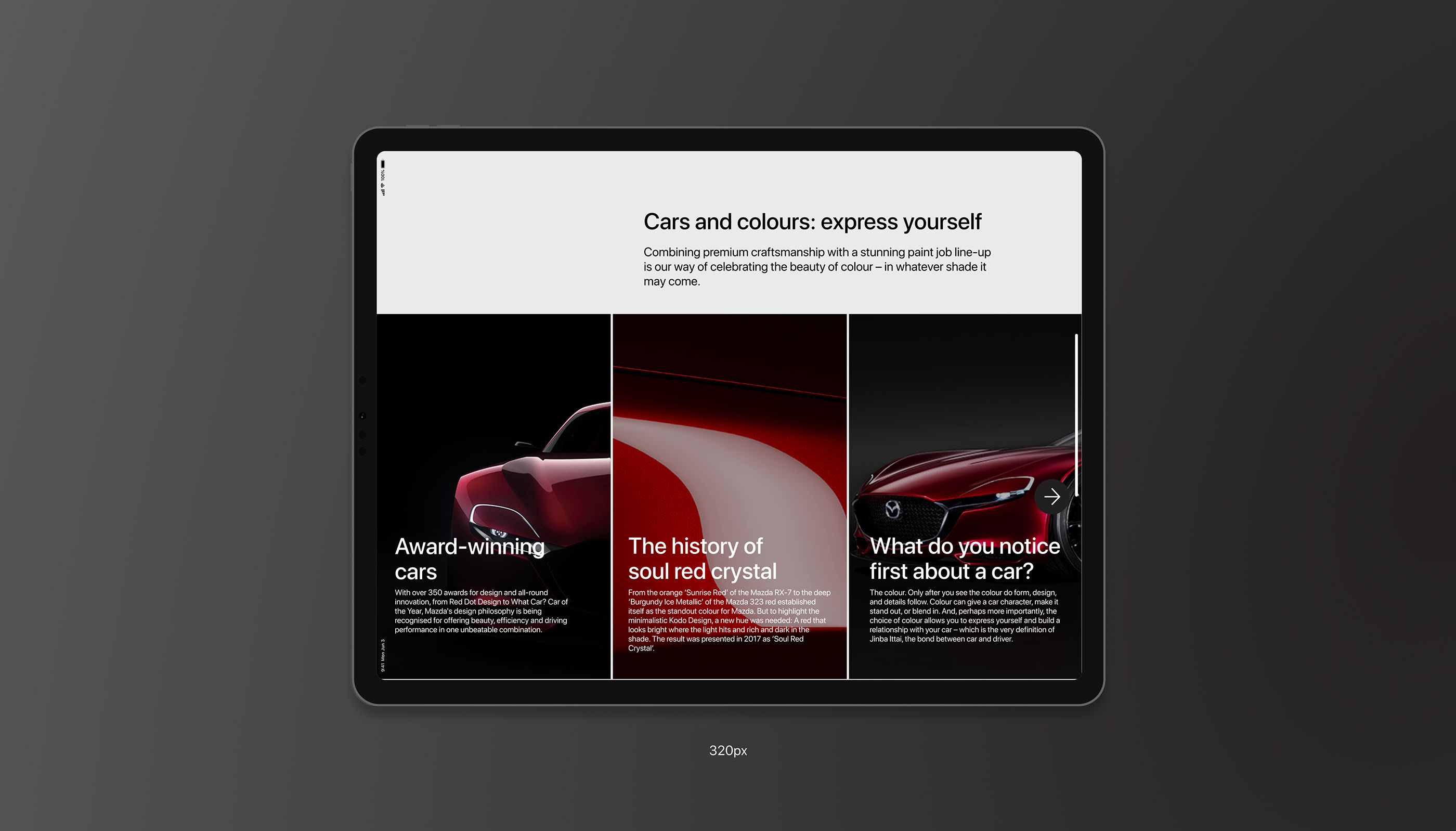 MAZDA UK | Corporate website — Изображение №6 — Интерфейсы, Брендинг, Графика на Dprofile