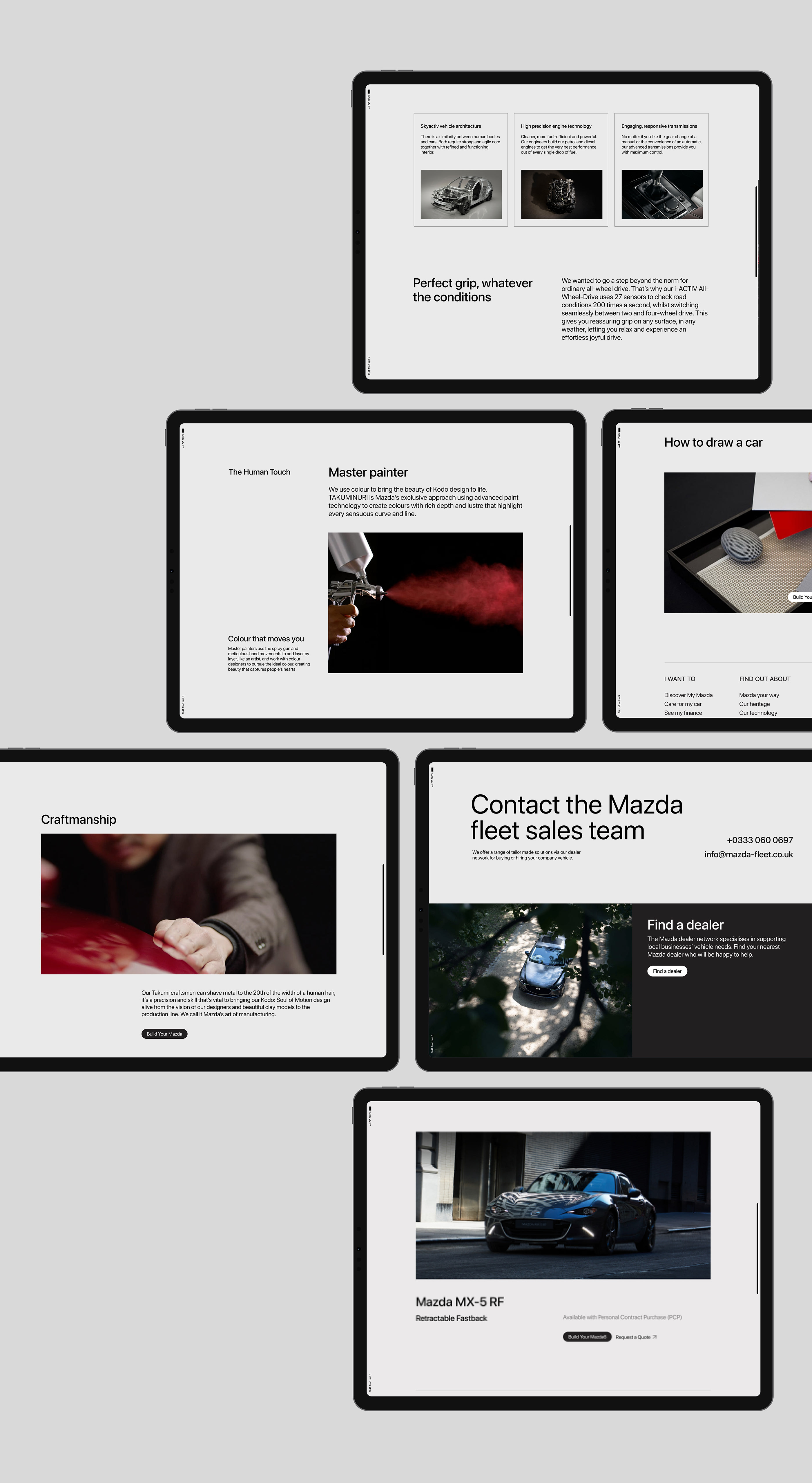 MAZDA UK | Corporate website — Изображение №11 — Интерфейсы, Брендинг, Графика на Dprofile