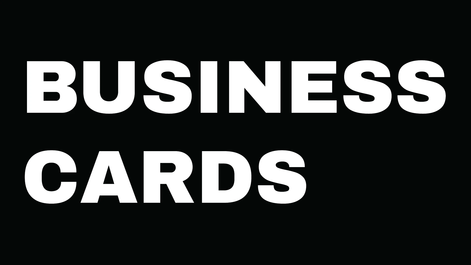 Business Cards — Изображение №1 — Интерфейсы, Брендинг на Dprofile