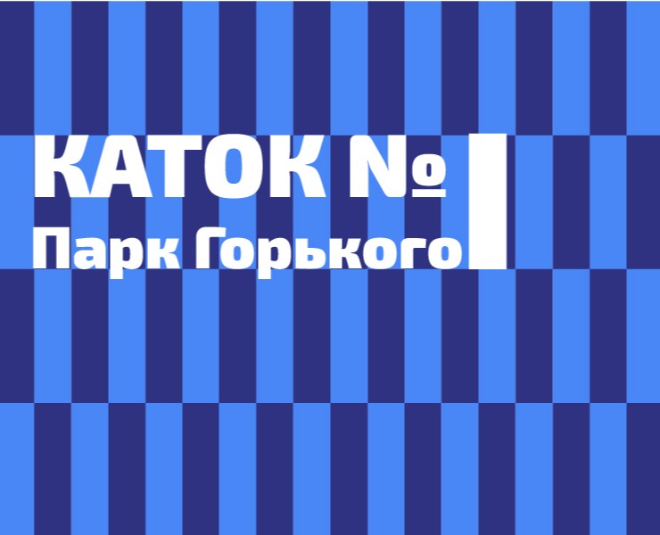 Концепция айдентики_Каток в Парке Горького — Интерфейсы, Брендинг на Dprofile