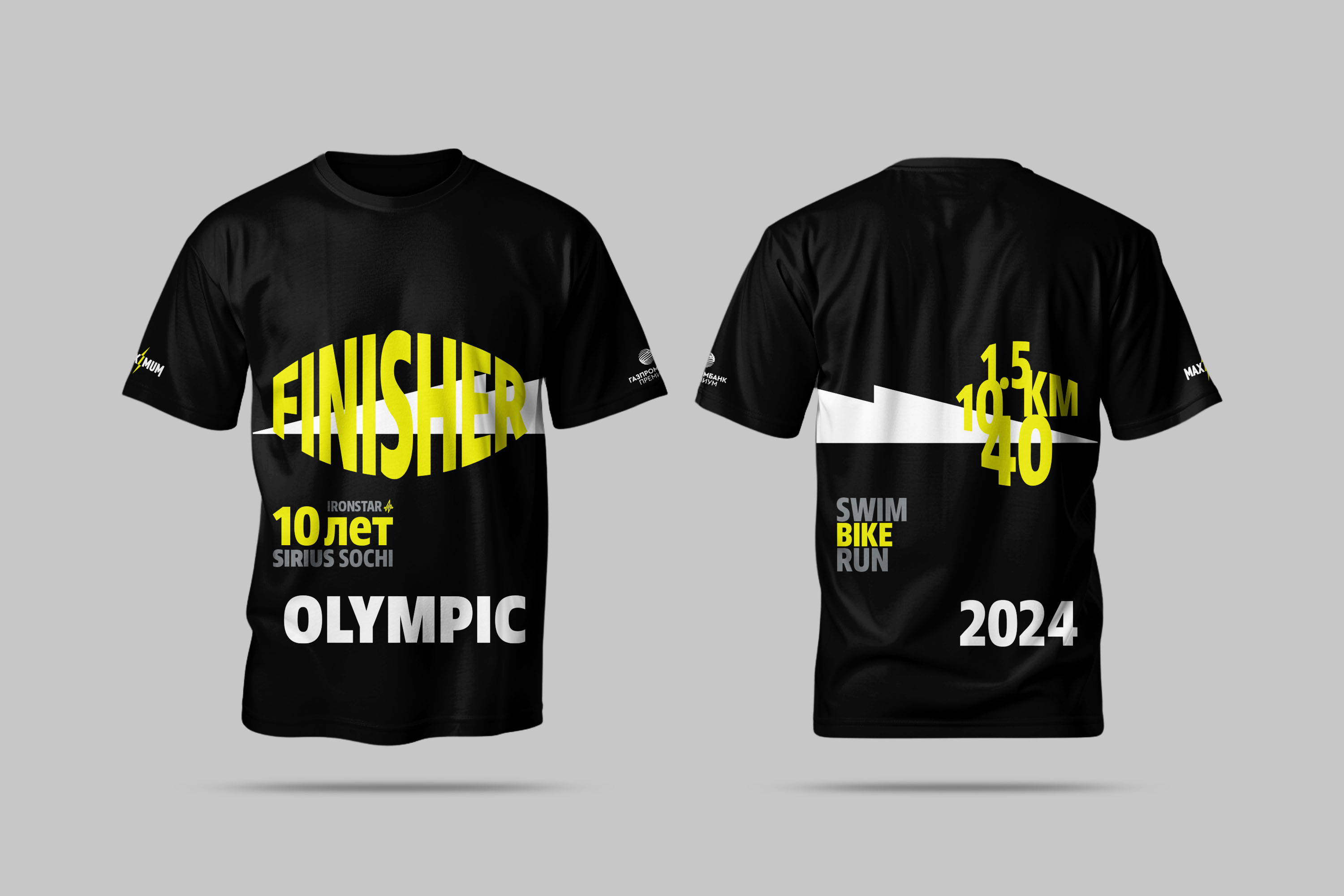 T-shirt Design for IRONMAN — Изображение №2 — Интерфейсы, Брендинг на Dprofile