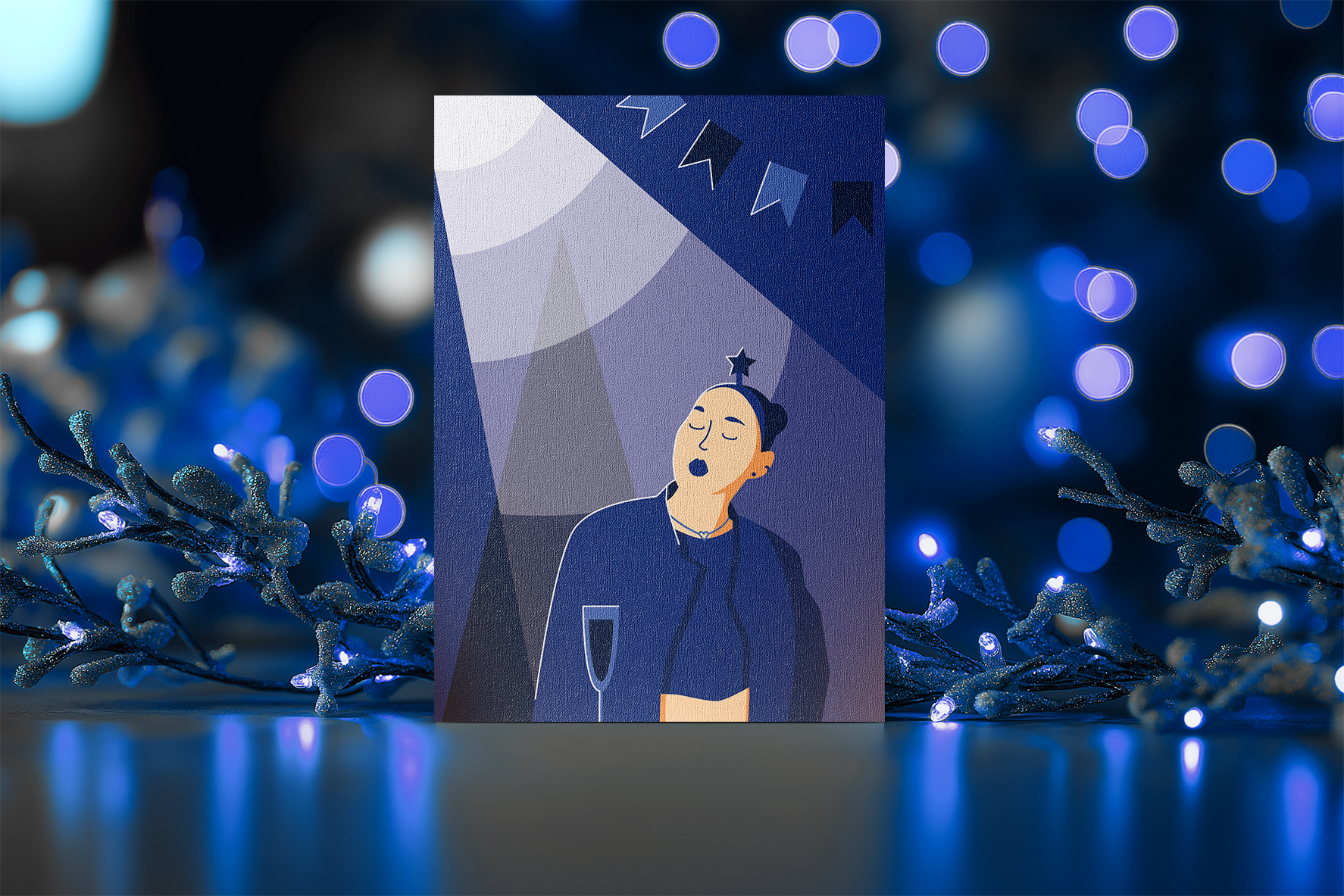 Новогодние открытки — Изображение №2 — Иллюстрация, Графика на Dprofile