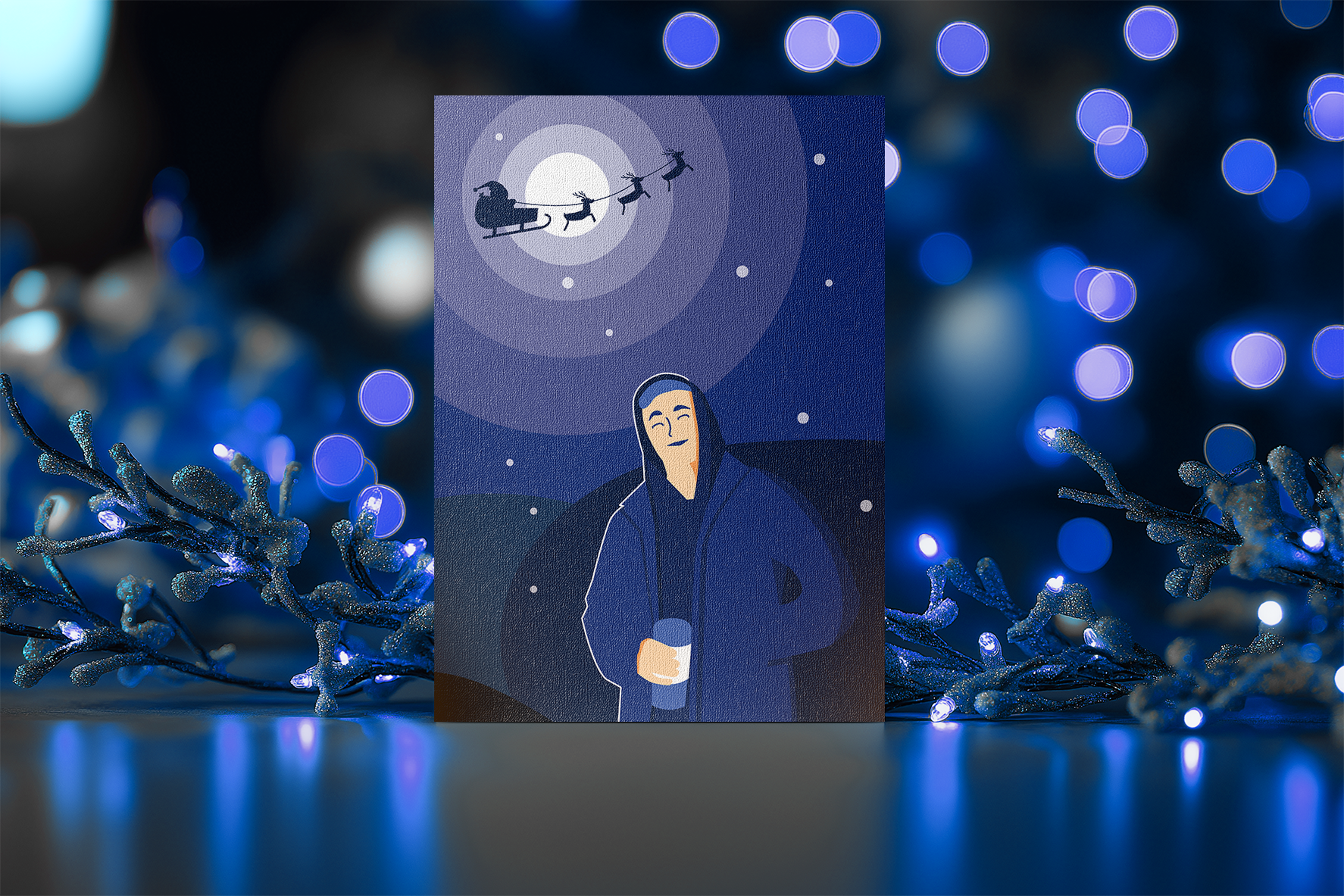 Новогодние открытки — Изображение №8 — Иллюстрация, Графика на Dprofile