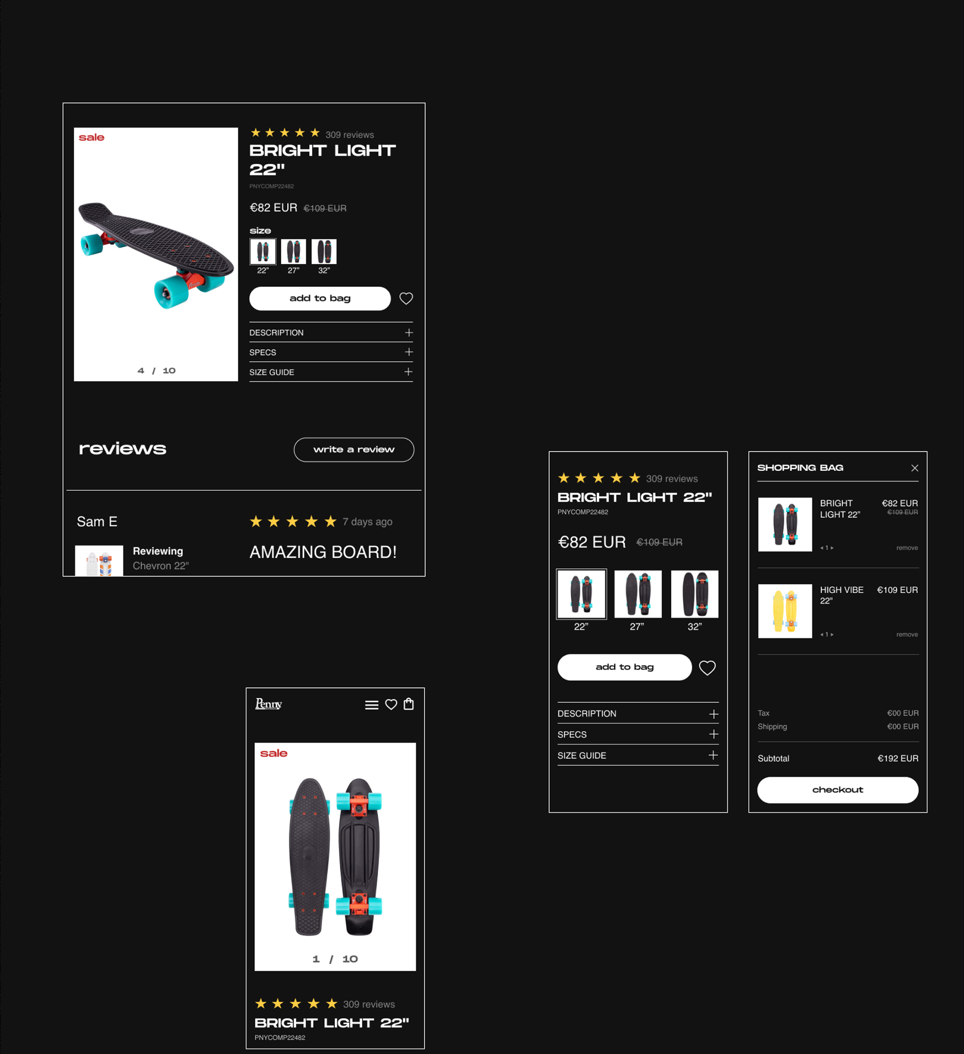 Penny | E-commerce redesign — Изображение №8 — Интерфейсы на Dprofile