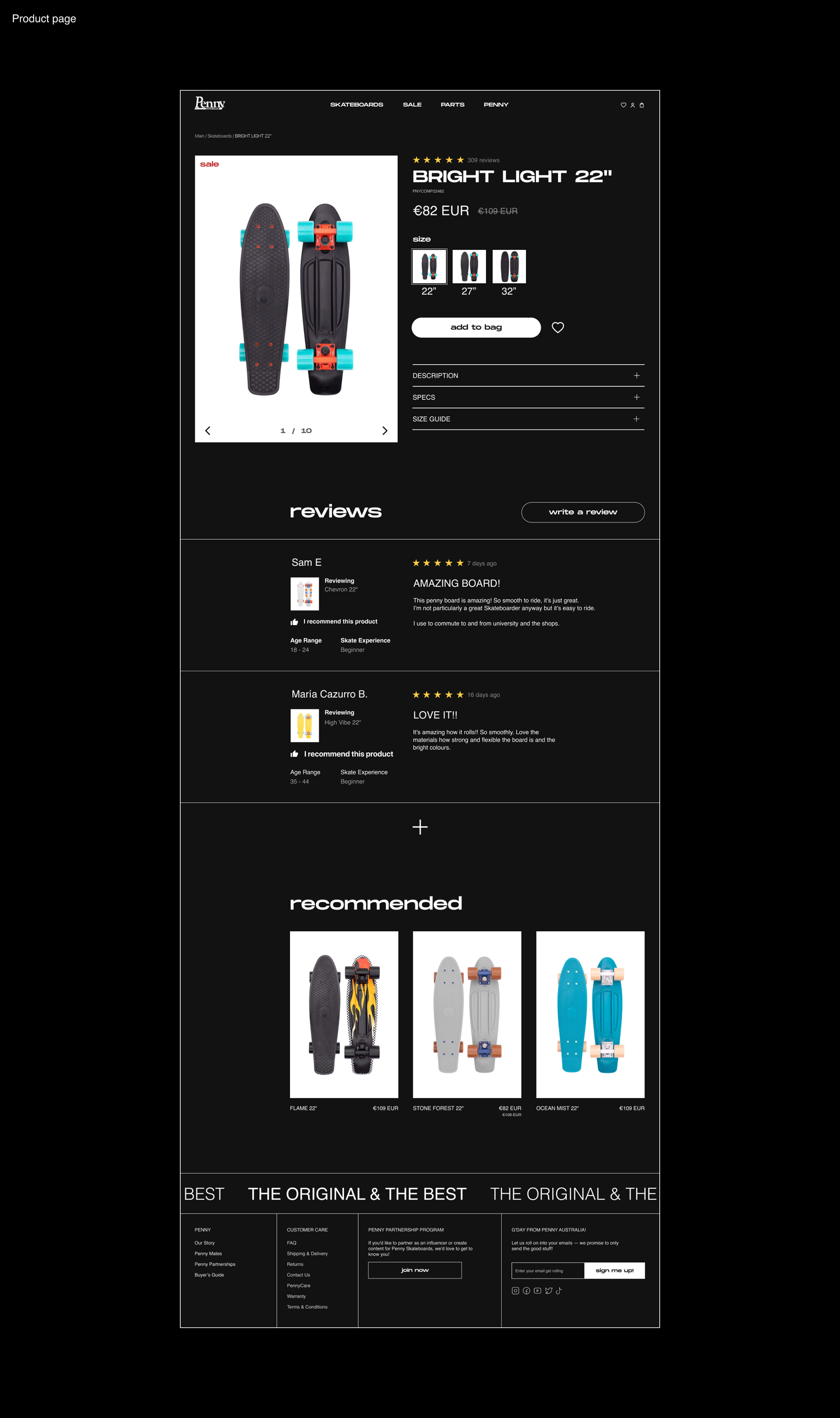 Penny | E-commerce redesign — Изображение №7 — Интерфейсы на Dprofile