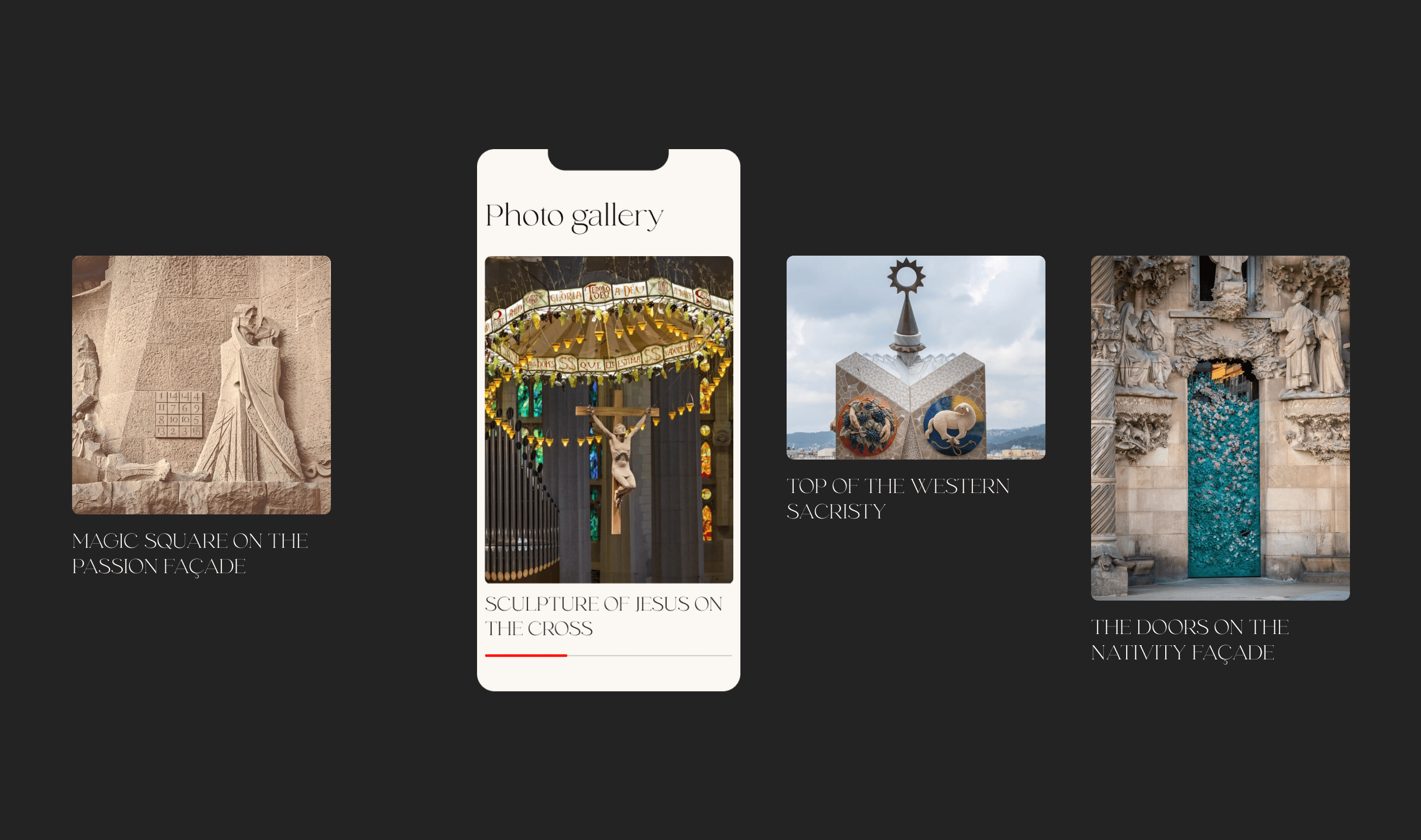 Sagrada Família | Corporate website redesign — Изображение №11 — Интерфейсы на Dprofile