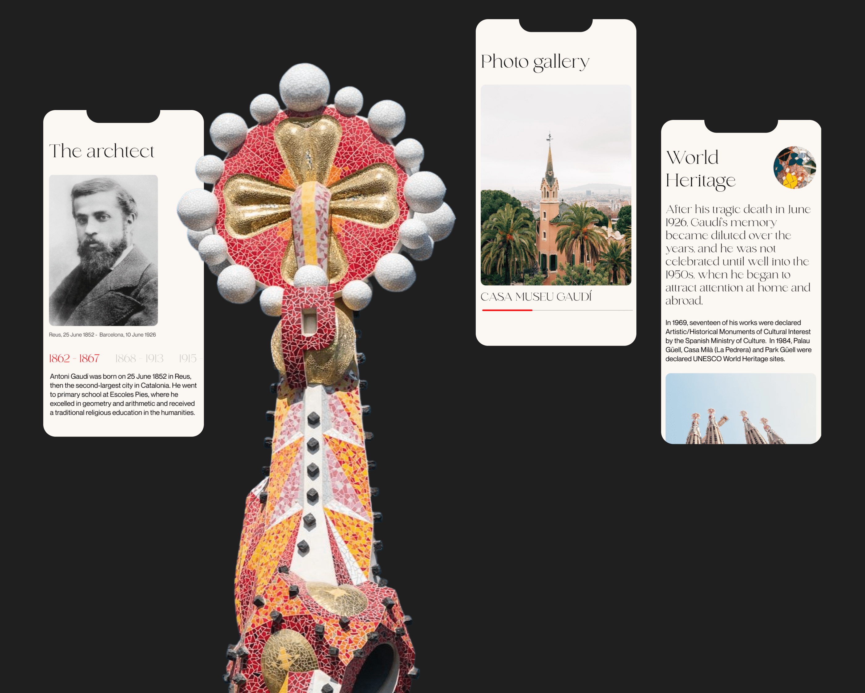 Sagrada Família | Corporate website redesign — Изображение №4 — Интерфейсы на Dprofile