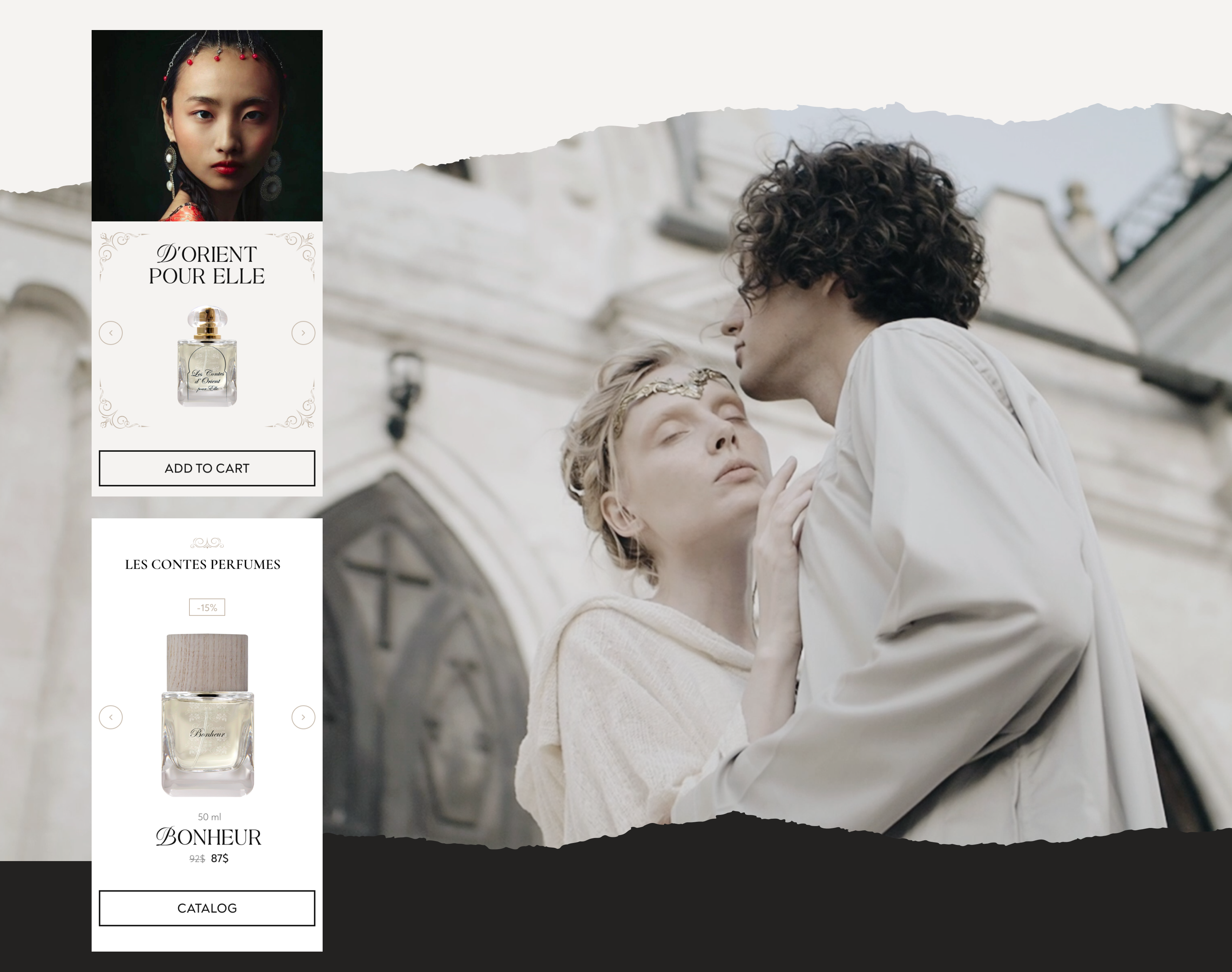 Les Contes | E-commerce website — Изображение №4 — Интерфейсы на Dprofile