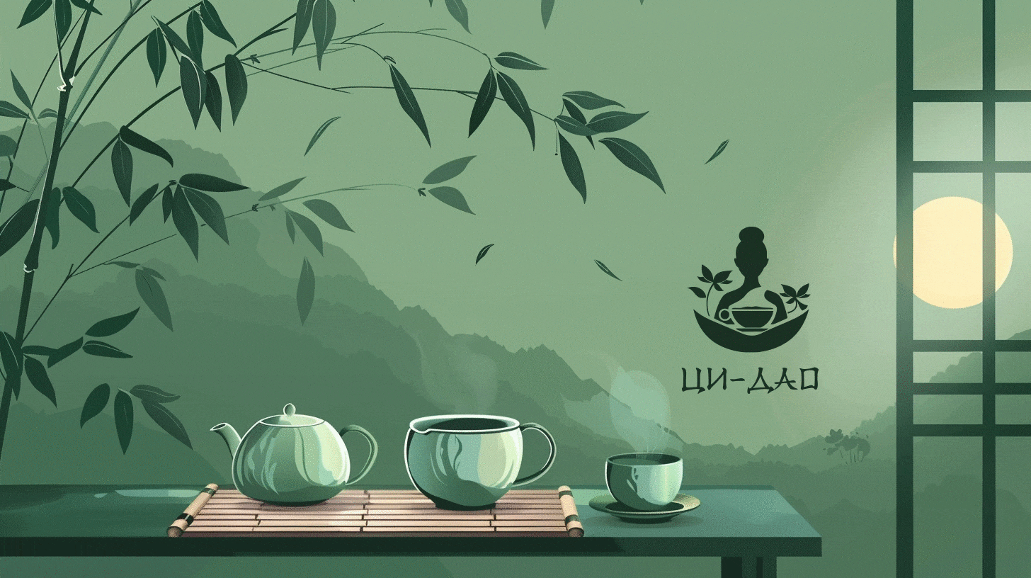 Логотип и фирменный стиль для чайного дома ЦИ-ДАО — Изображение №5 — Брендинг, Иллюстрация на Dprofile