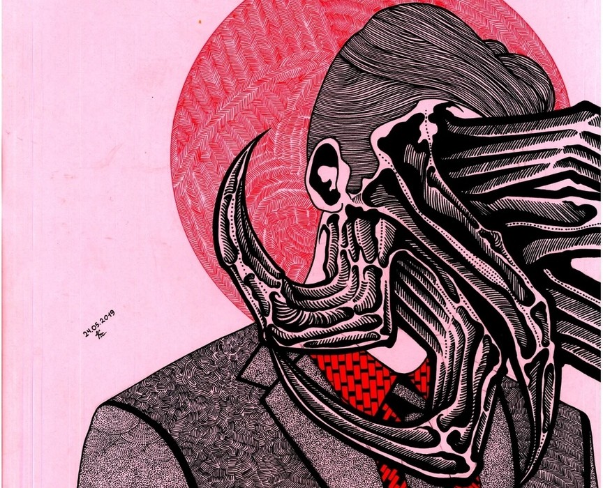 Чудовище — Иллюстрация, Графика на Dprofile