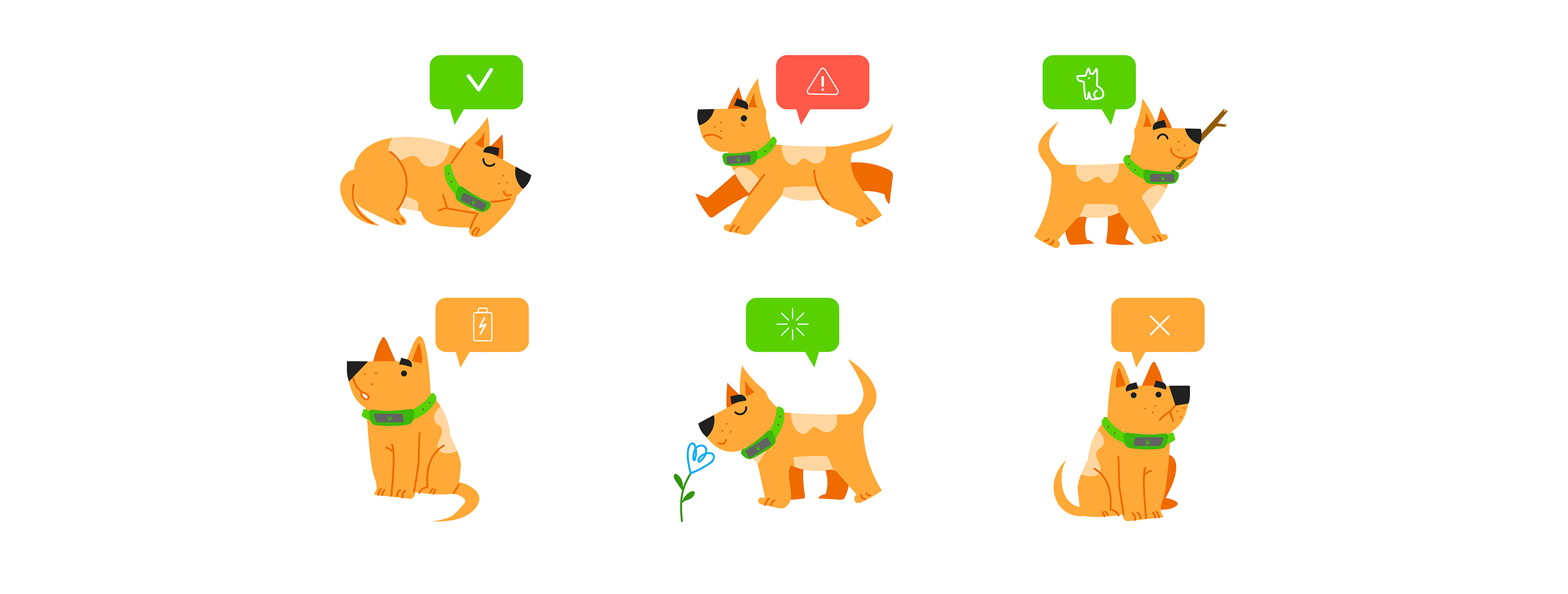 averia collar app — Изображение №3 — Интерфейсы, Иллюстрация на Dprofile