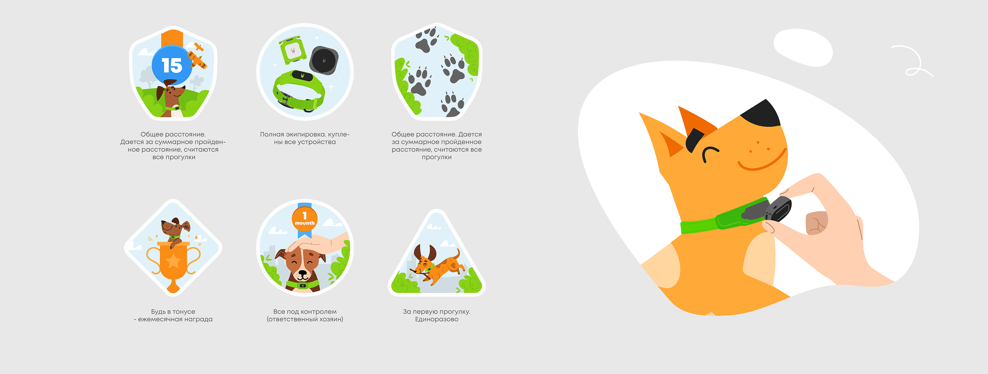 averia collar app — Изображение №2 — Интерфейсы, Иллюстрация на Dprofile