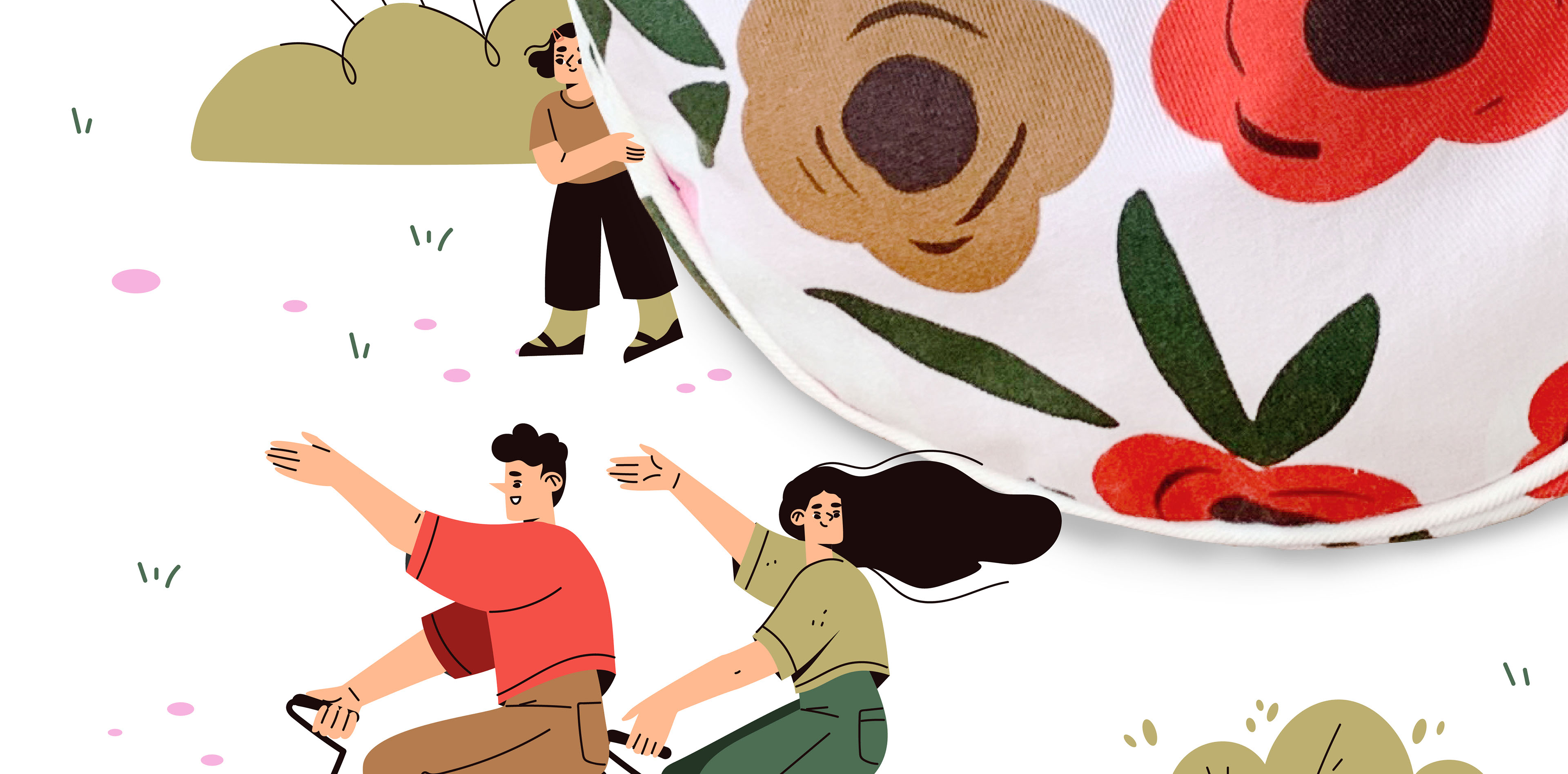 illustrations for marimekko crossbody bag — Изображение №5 — Иллюстрация, Маркетинг на Dprofile
