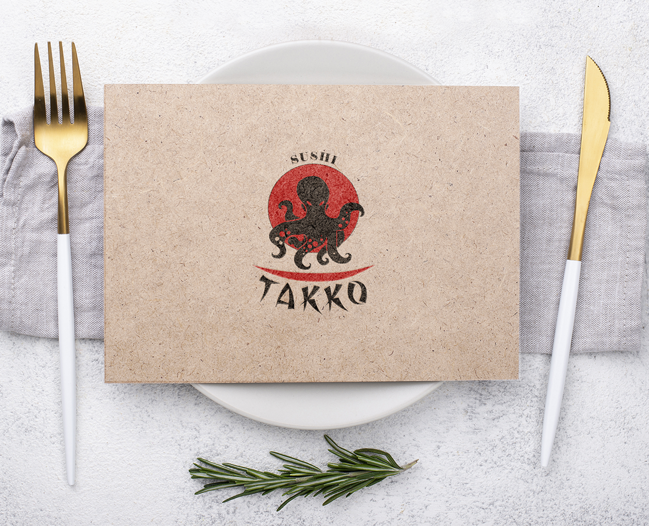 Фирменный стиль для роллов и пиццы "Такко"" на Dprofile