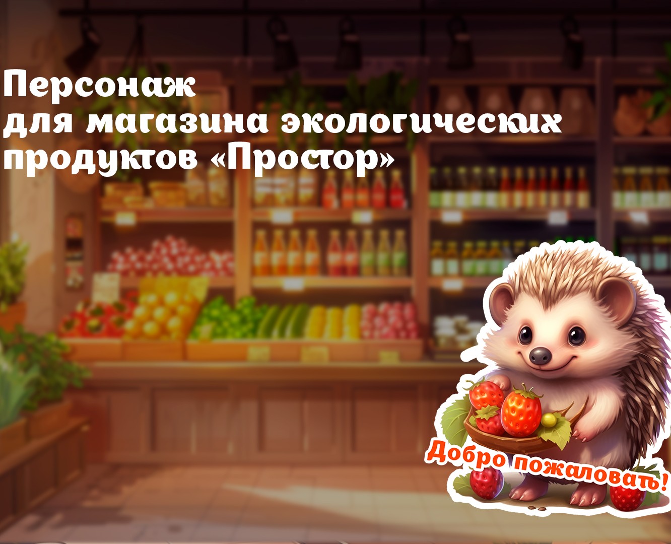 Персонаж для магазина на Dprofile