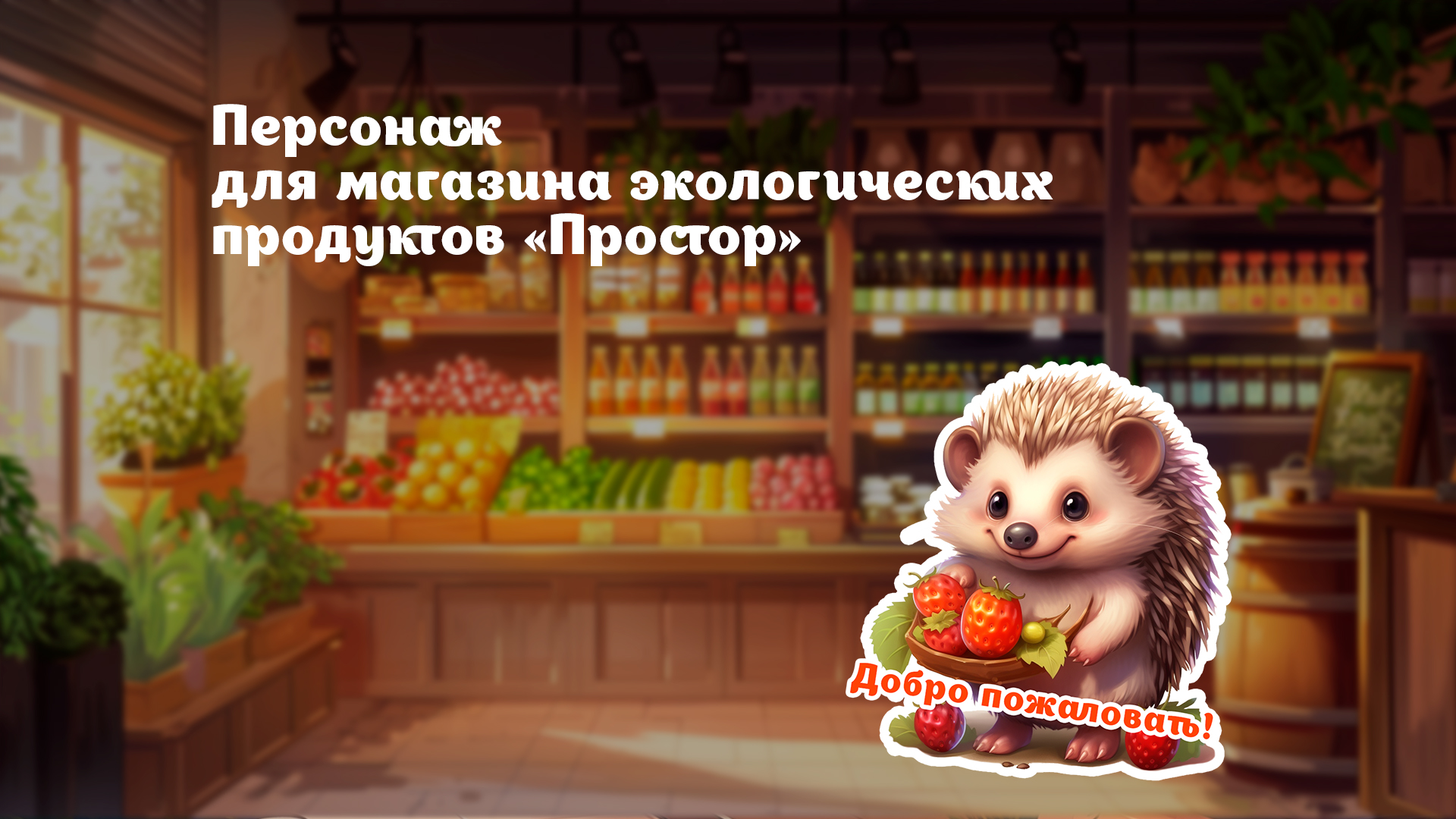 Персонаж для магазина — Изображение №1 — Брендинг, Иллюстрация на Dprofile