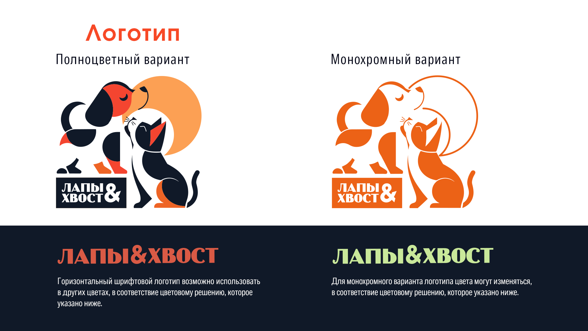 фирменный стиль зоомагазин "Лапы и Хвост" — Изображение №3 — Брендинг на Dprofile