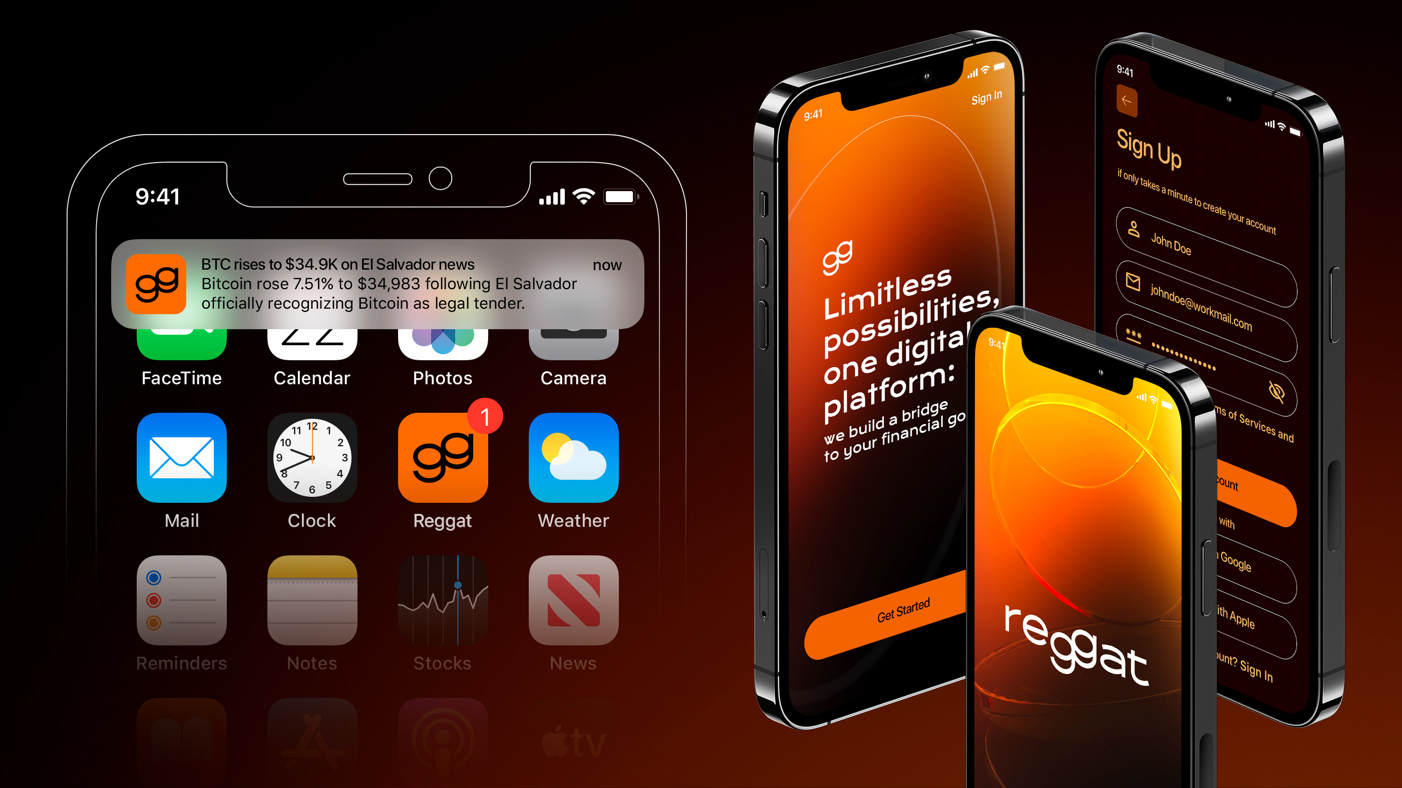 Reggat — Финансовые операции — Изображение №4 — Брендинг, Графика на Dprofile