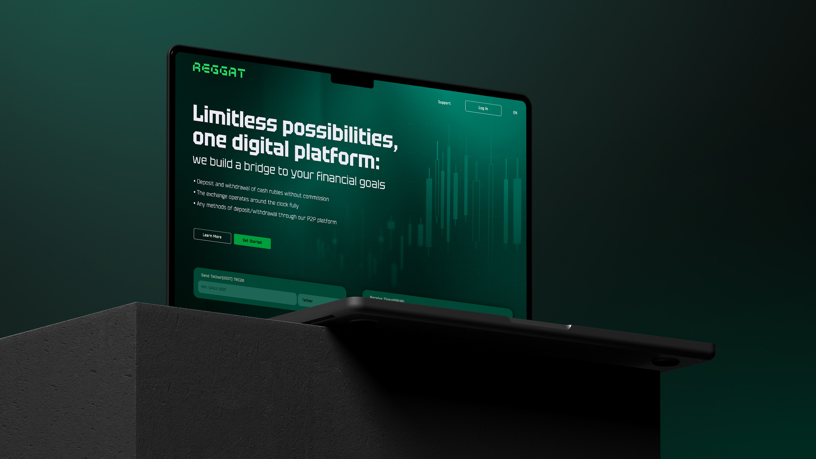 Reggat — Финансовые операции — Изображение №9 — Брендинг, Графика на Dprofile