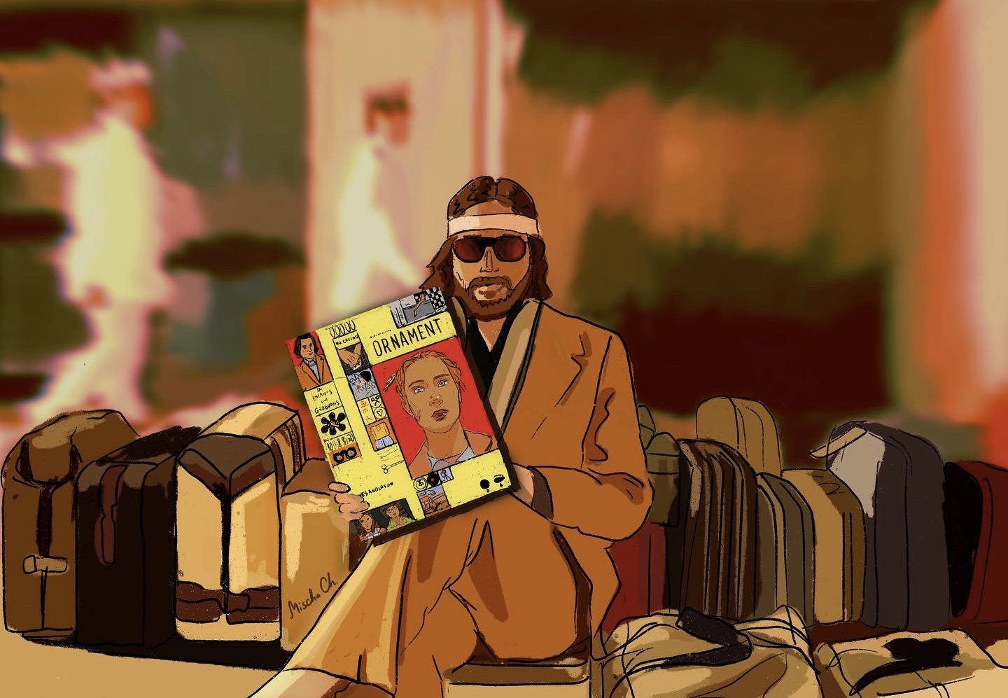 love letter to Royal Tenenbaums x Ornament mag — Изображение №4 — Иллюстрация на Dprofile
