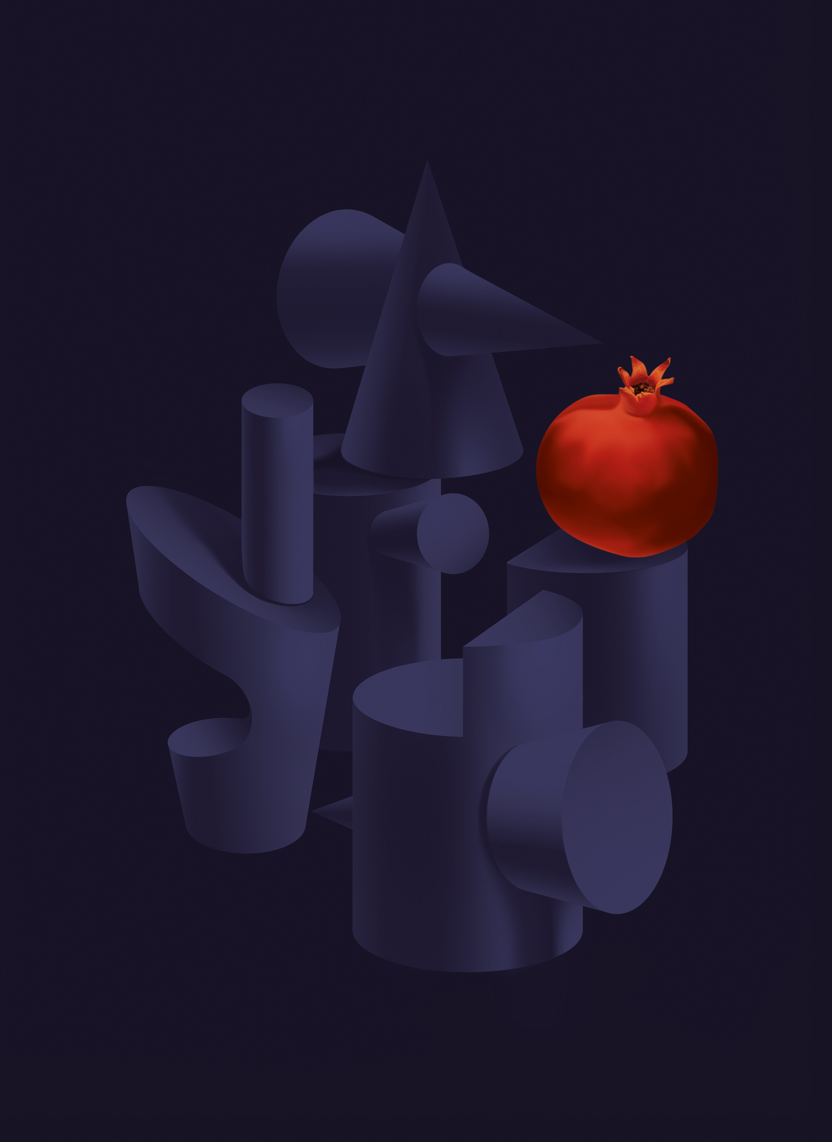 "My Bonfire" Traditional + Digital + NFT art project — Изображение №2 — Иллюстрация на Dprofile