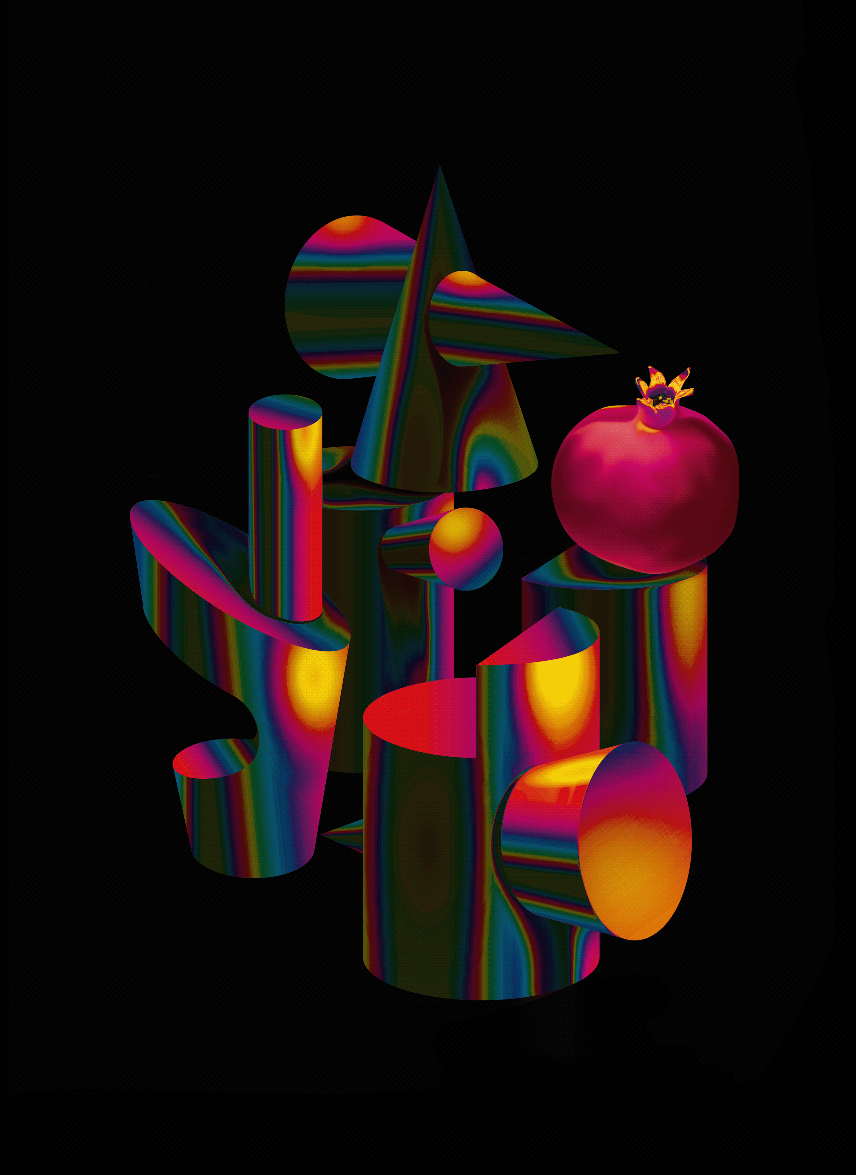 "My Bonfire" Traditional + Digital + NFT art project — Изображение №12 — Иллюстрация на Dprofile