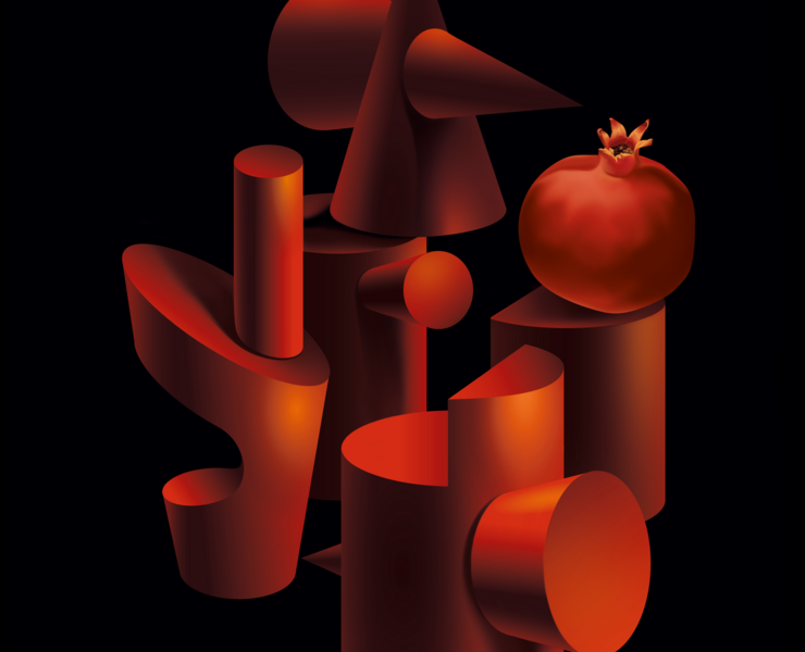 "My Bonfire" Traditional + Digital + NFT art project — Иллюстрация на Dprofile