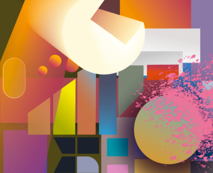 Teriberka. Landscape. Abstract art — Иллюстрация на Dprofile