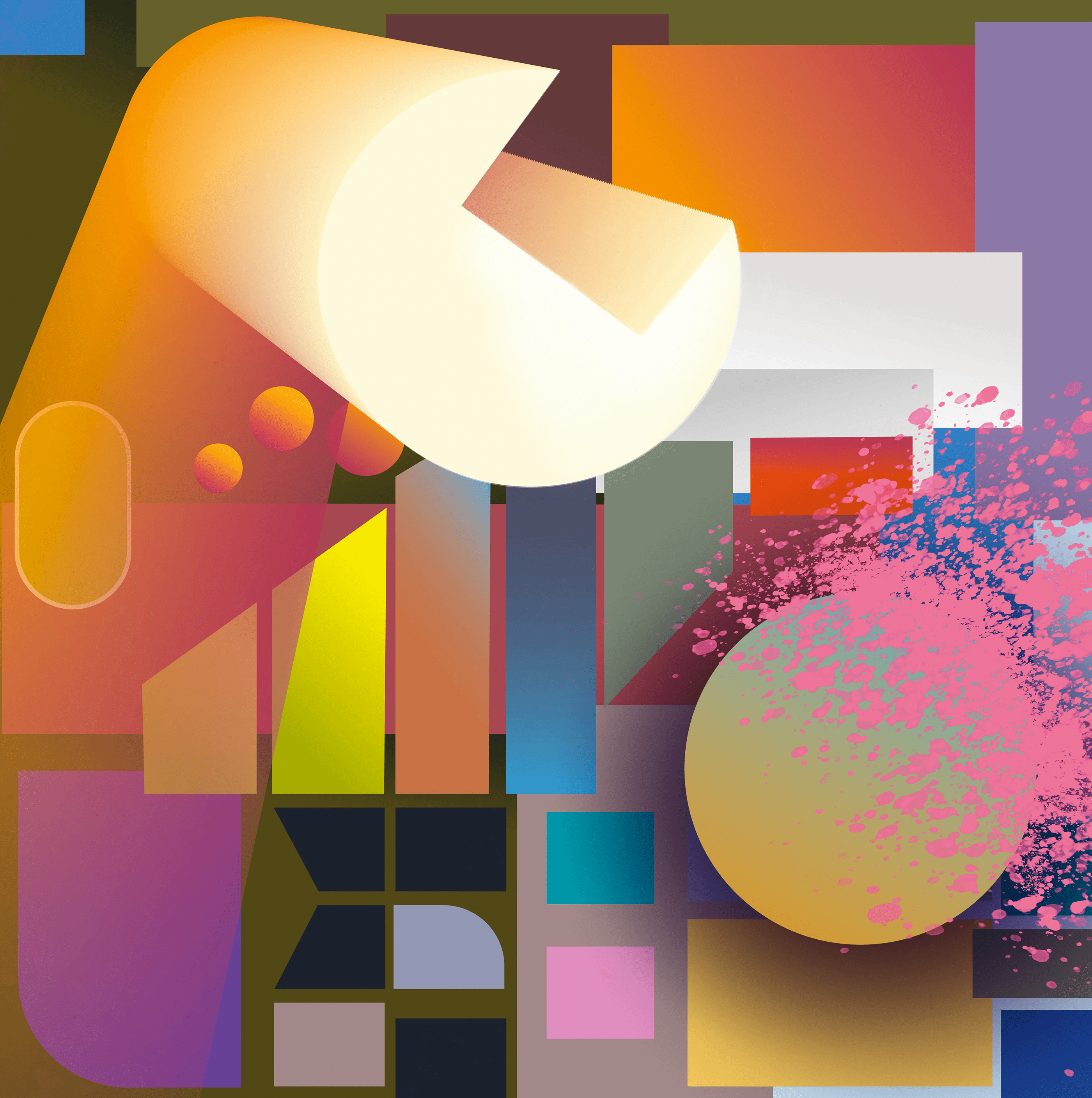 Teriberka. Landscape. Abstract art — Изображение №1 — Иллюстрация на Dprofile