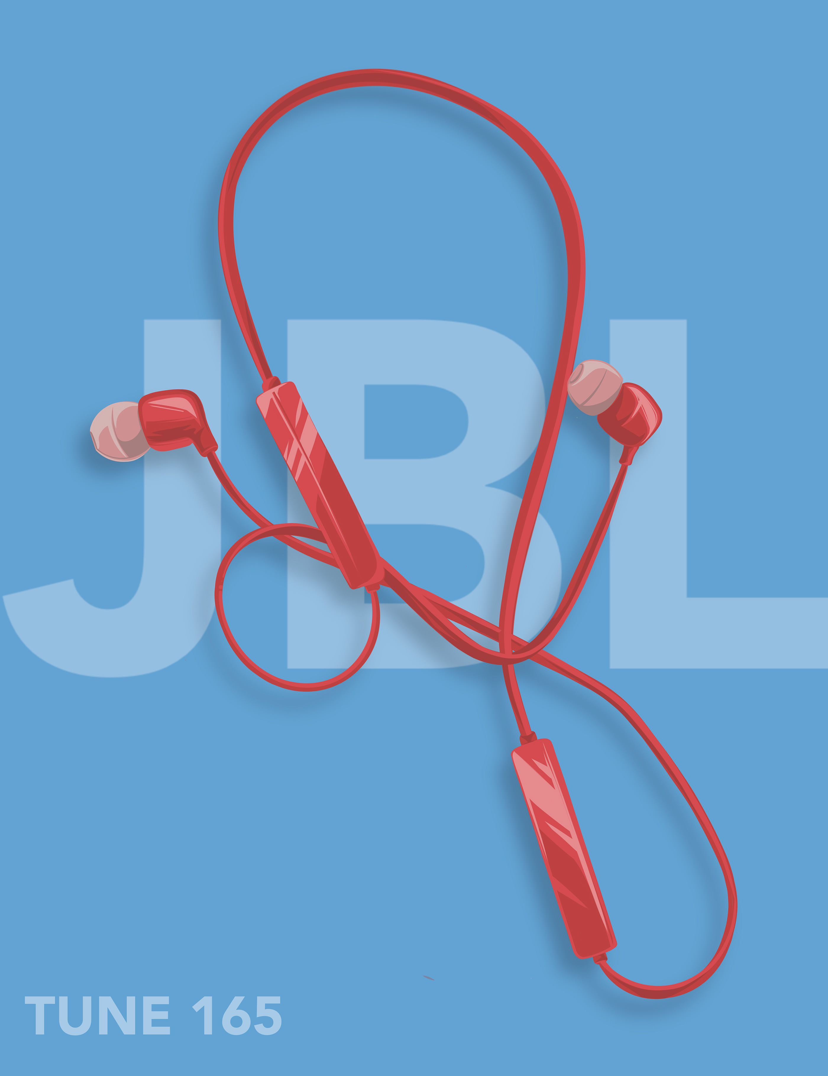 JBL Headphones Illustration — Изображение №1 — Брендинг, Иллюстрация на Dprofile