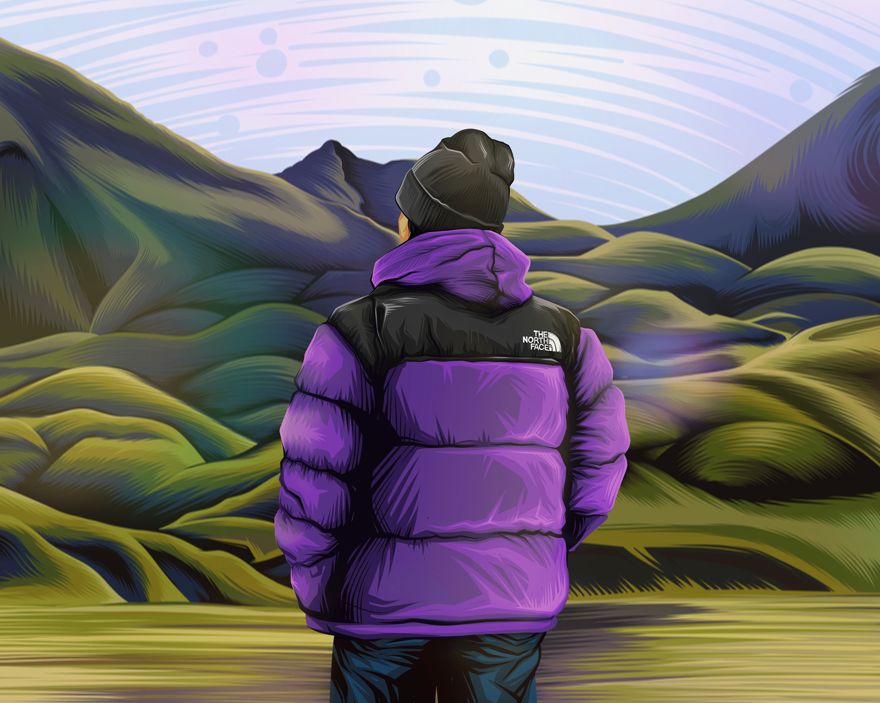 The North Face illustrations — Изображение №4 — Брендинг, Иллюстрация на Dprofile