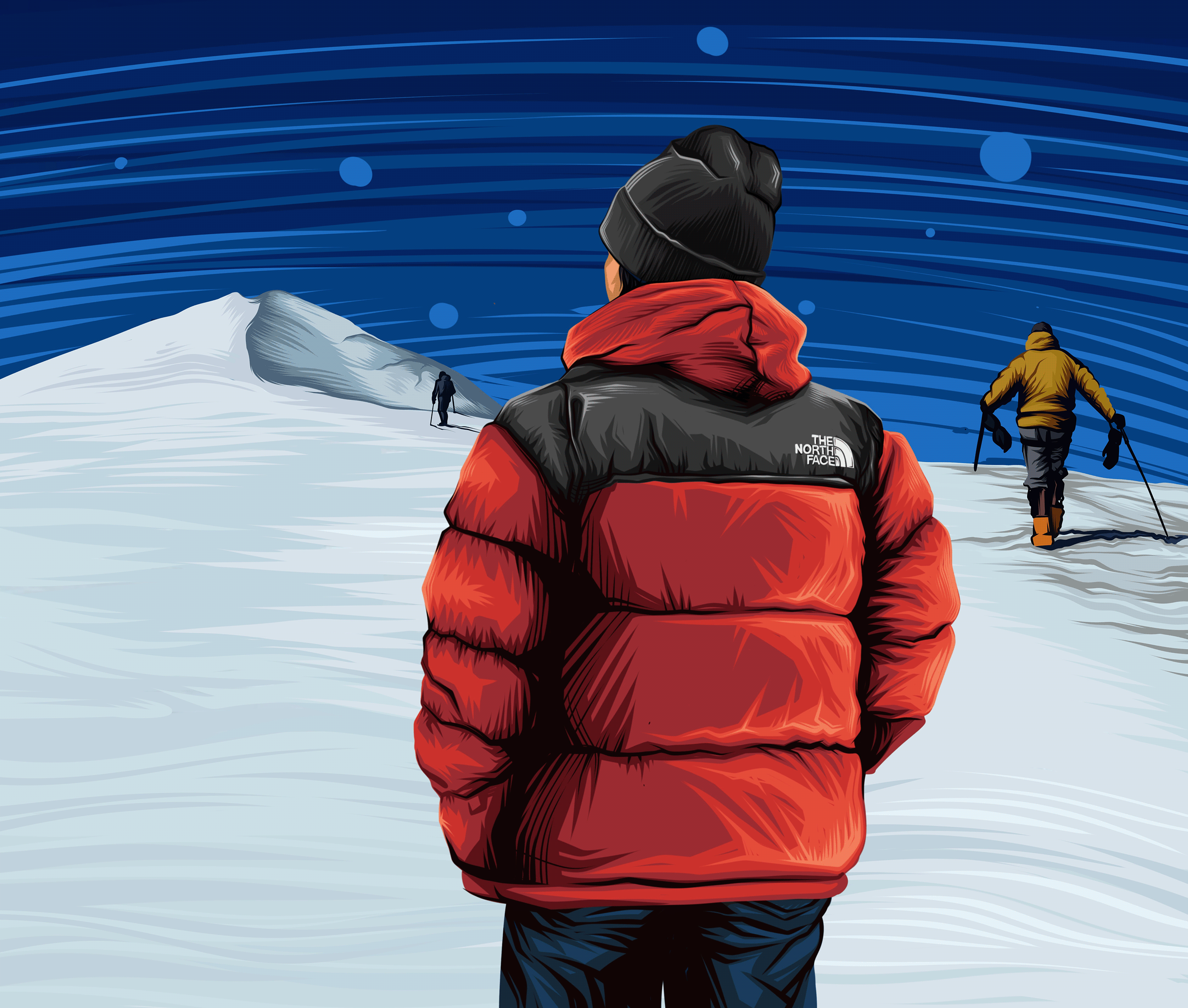 The North Face illustrations — Изображение №3 — Брендинг, Иллюстрация на Dprofile