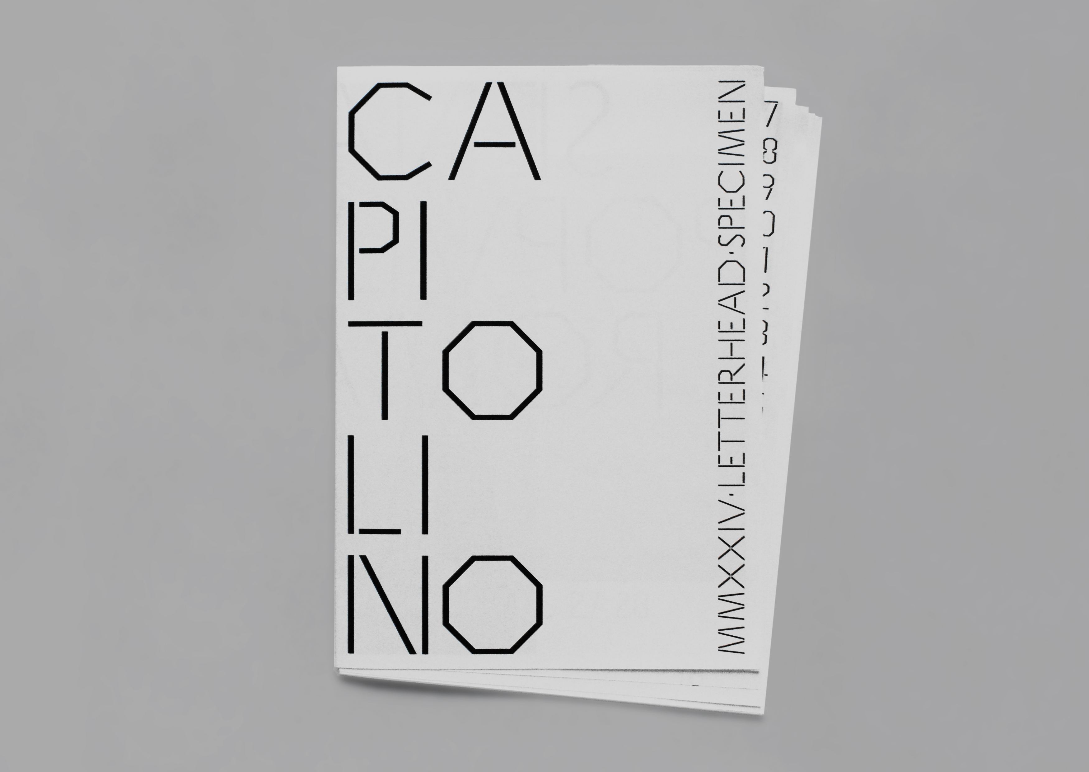 Capitolino Specimen mmxxiv — Изображение №1 — Графика на Dprofile