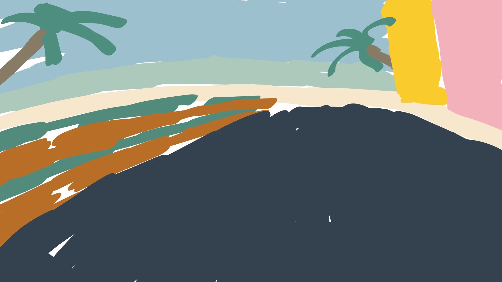 Sun, sea and sneakers: Illustration for "Street Beat" — Изображение №6 — Иллюстрация на Dprofile