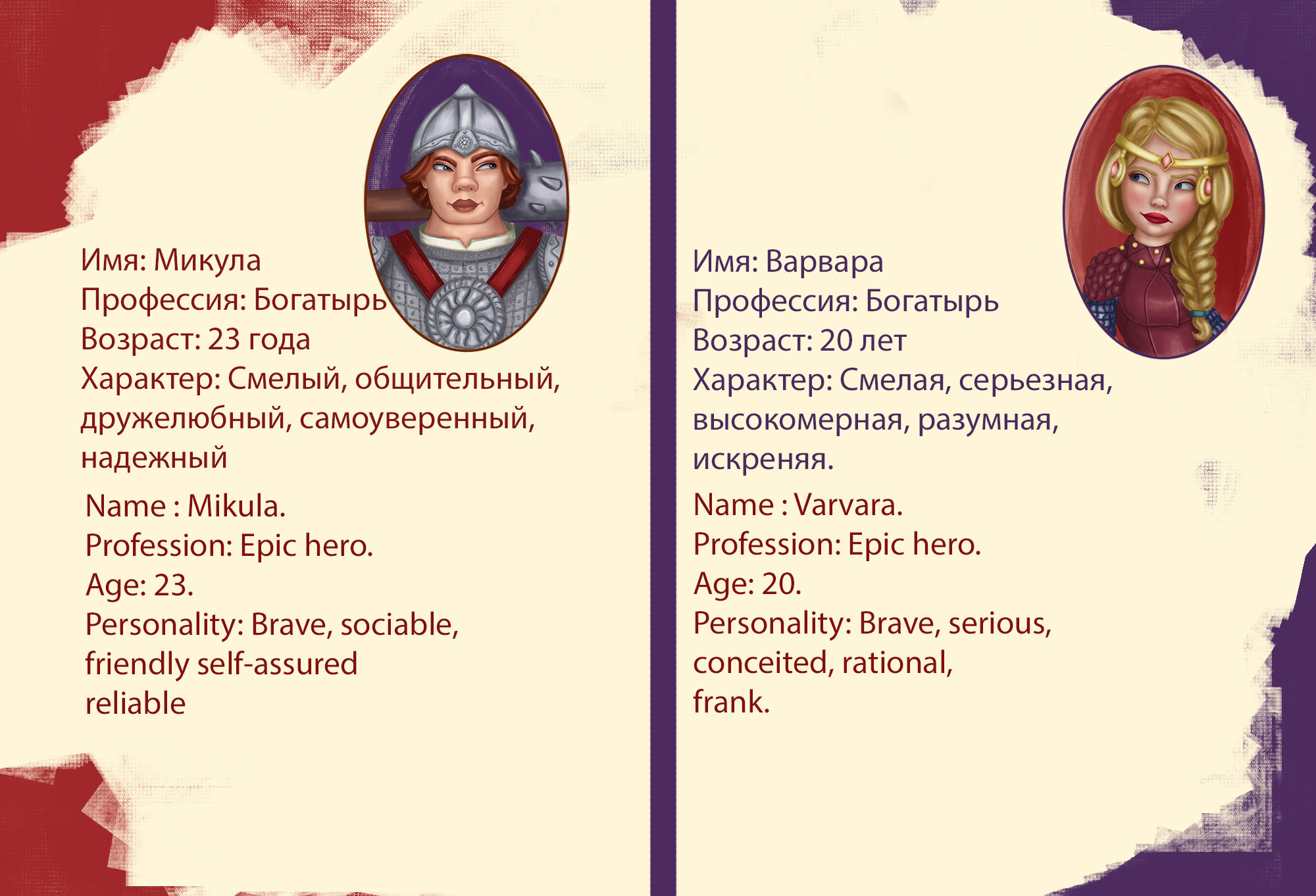 Разработка персонажей — Изображение №2 — Иллюстрация, Графика на Dprofile