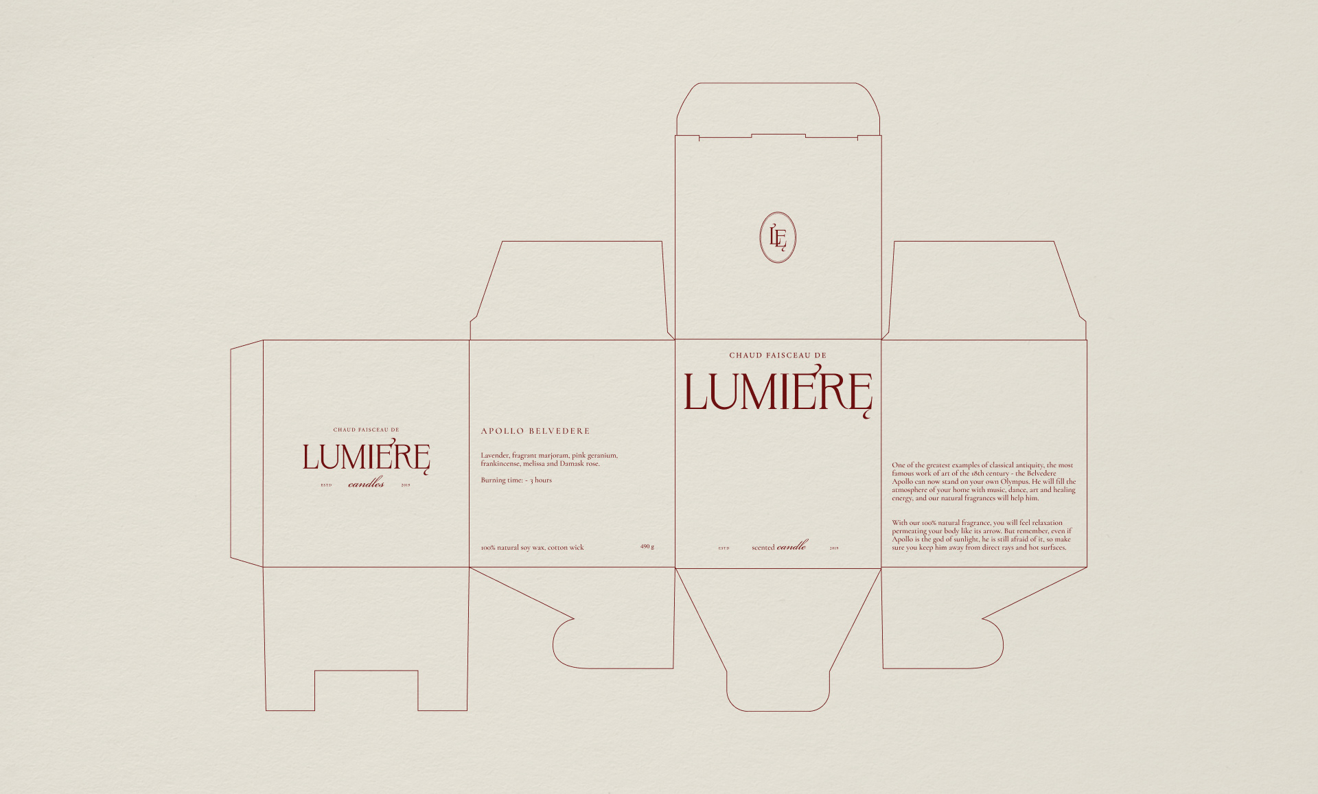 CHAUD FAISCEAU DE LUMIERE — Изображение №11 — Брендинг на Dprofile